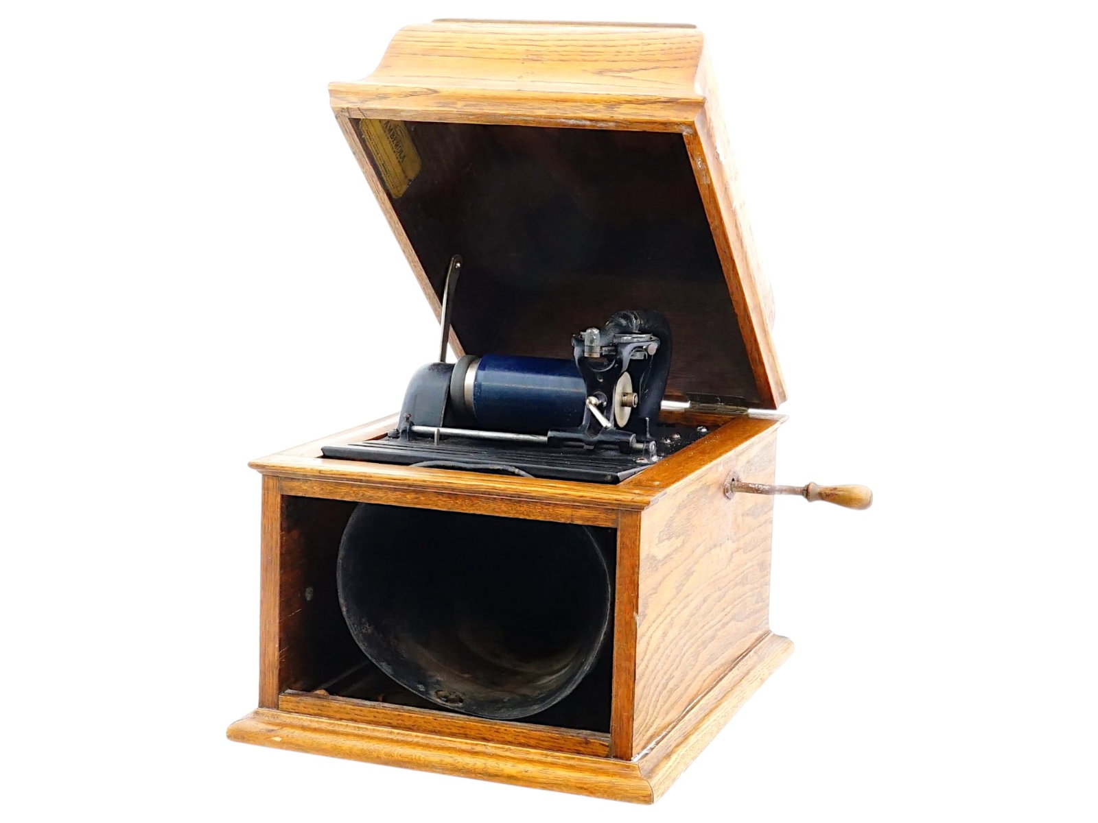 EDISON AMBEROLA CYLINDER PHONOGRAPH (1 of 17)