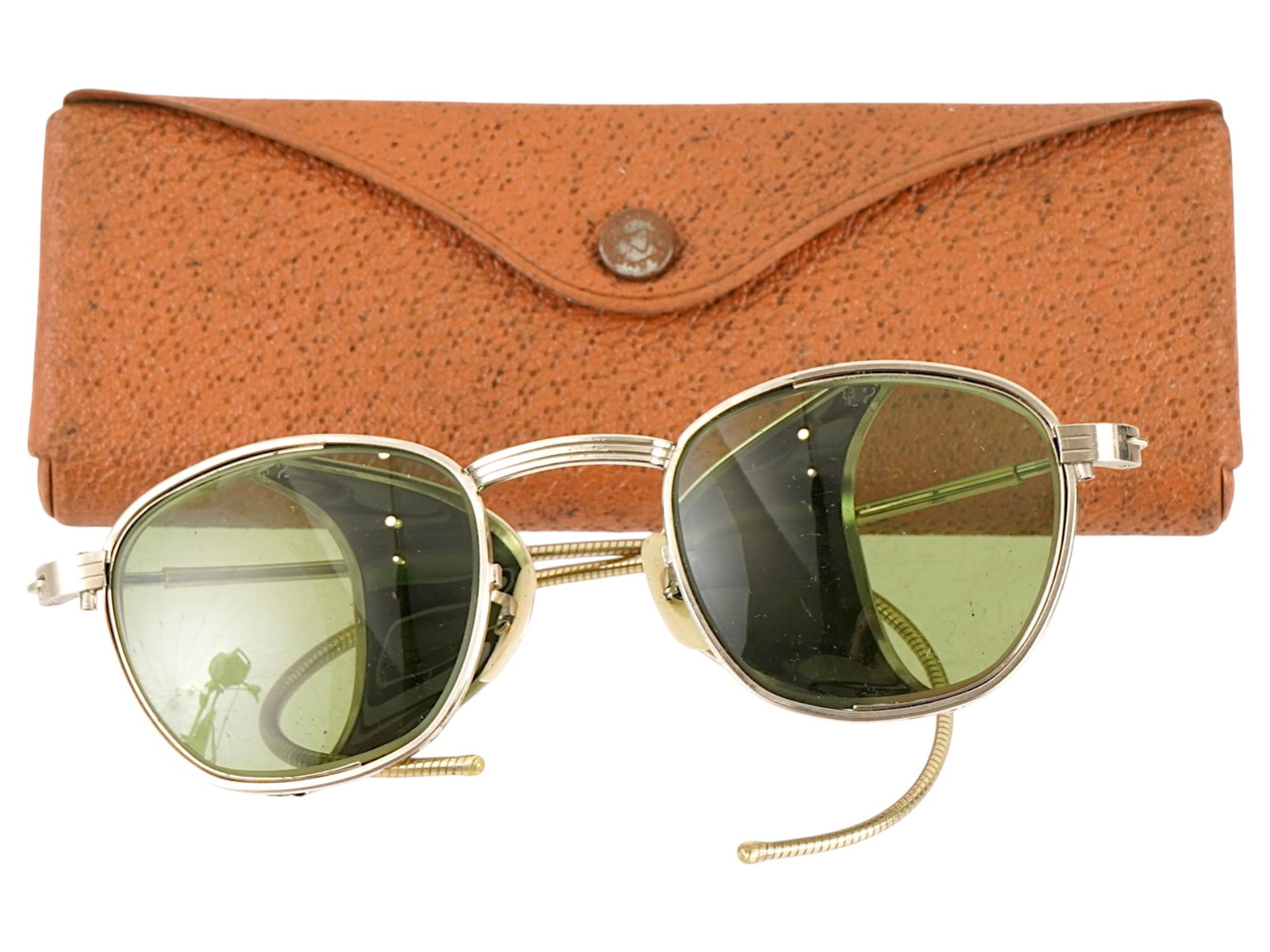PAIR OF SAFETY GLASSES BY BAUSCH AND LOMB W CASE (1 of 11)