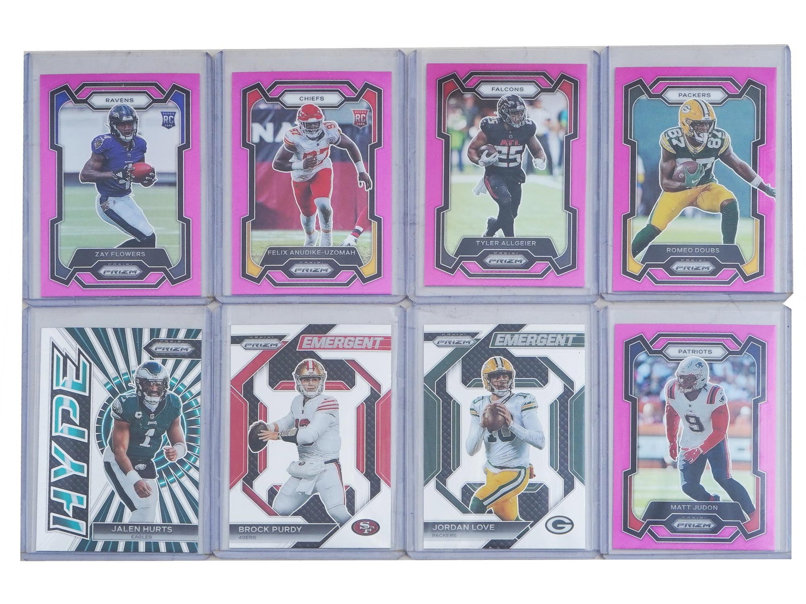 2023 PANINI PRIZM NFL LOT INSERTS AND PRIZMS (1 of 2)