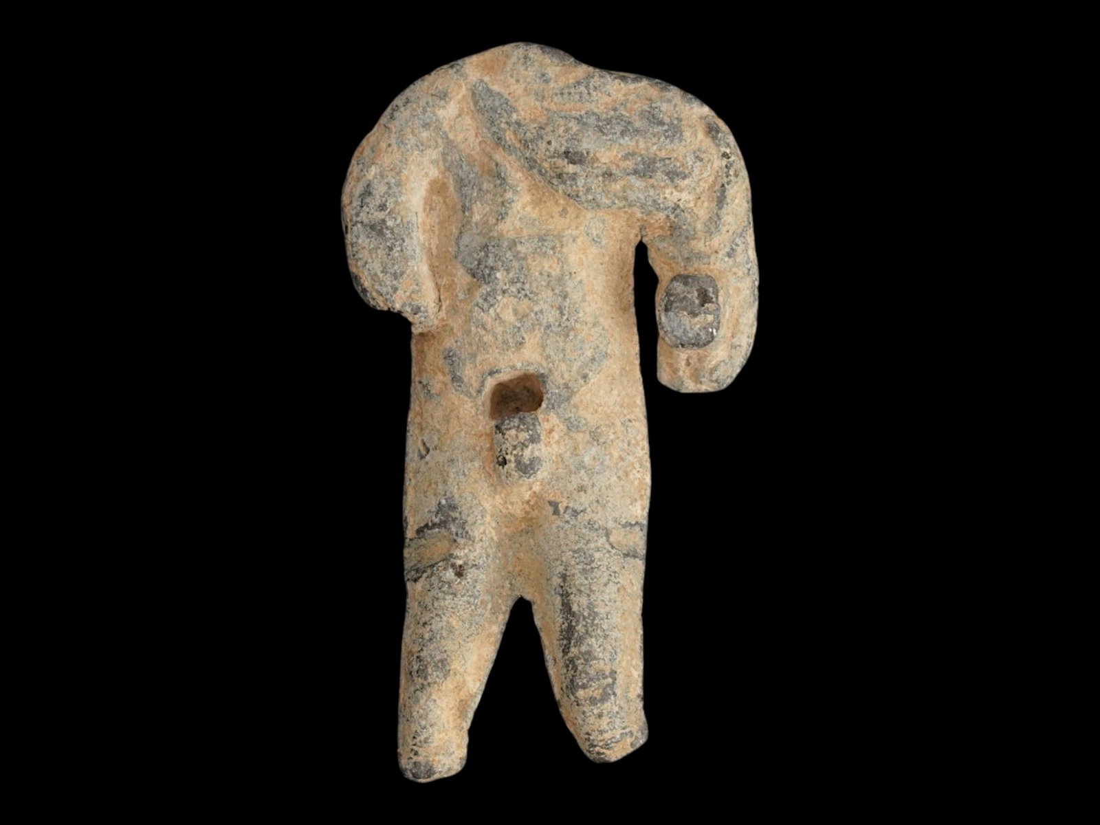 ANCIENT ROMAN EMPIRE LEAD VOTIVE GLADIATOR STATUE (1 of 4)