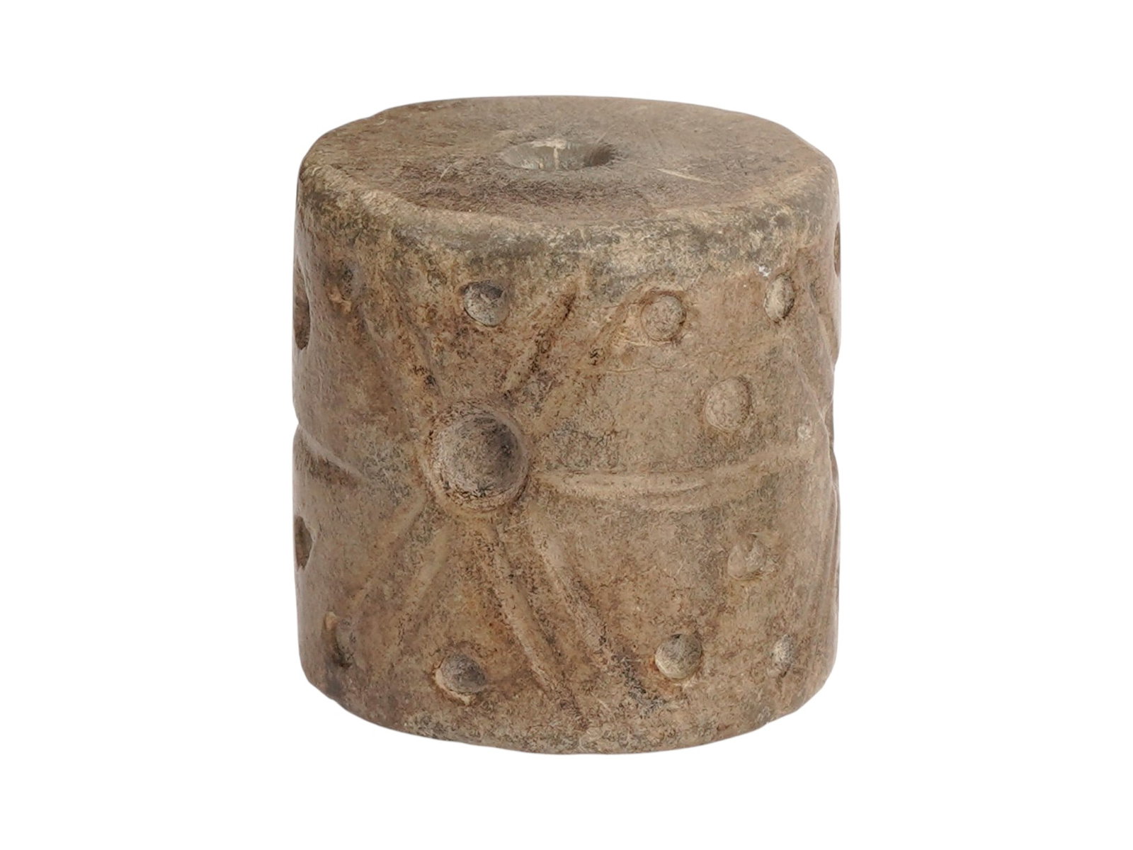 ANCIENT WESTERN ASIATIC STEATITE STONE SEAL BEAD (1 of 6)