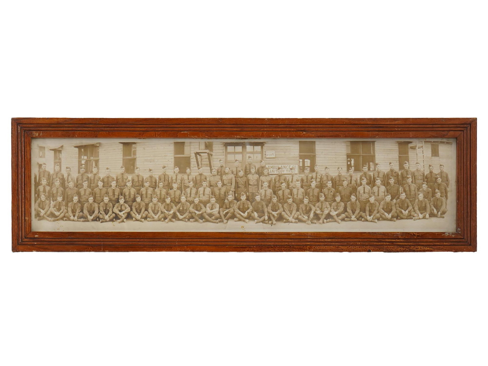 WWI ERA PANORAMIC MILITARY PHOTO BY P. FIGARY (1 of 4)