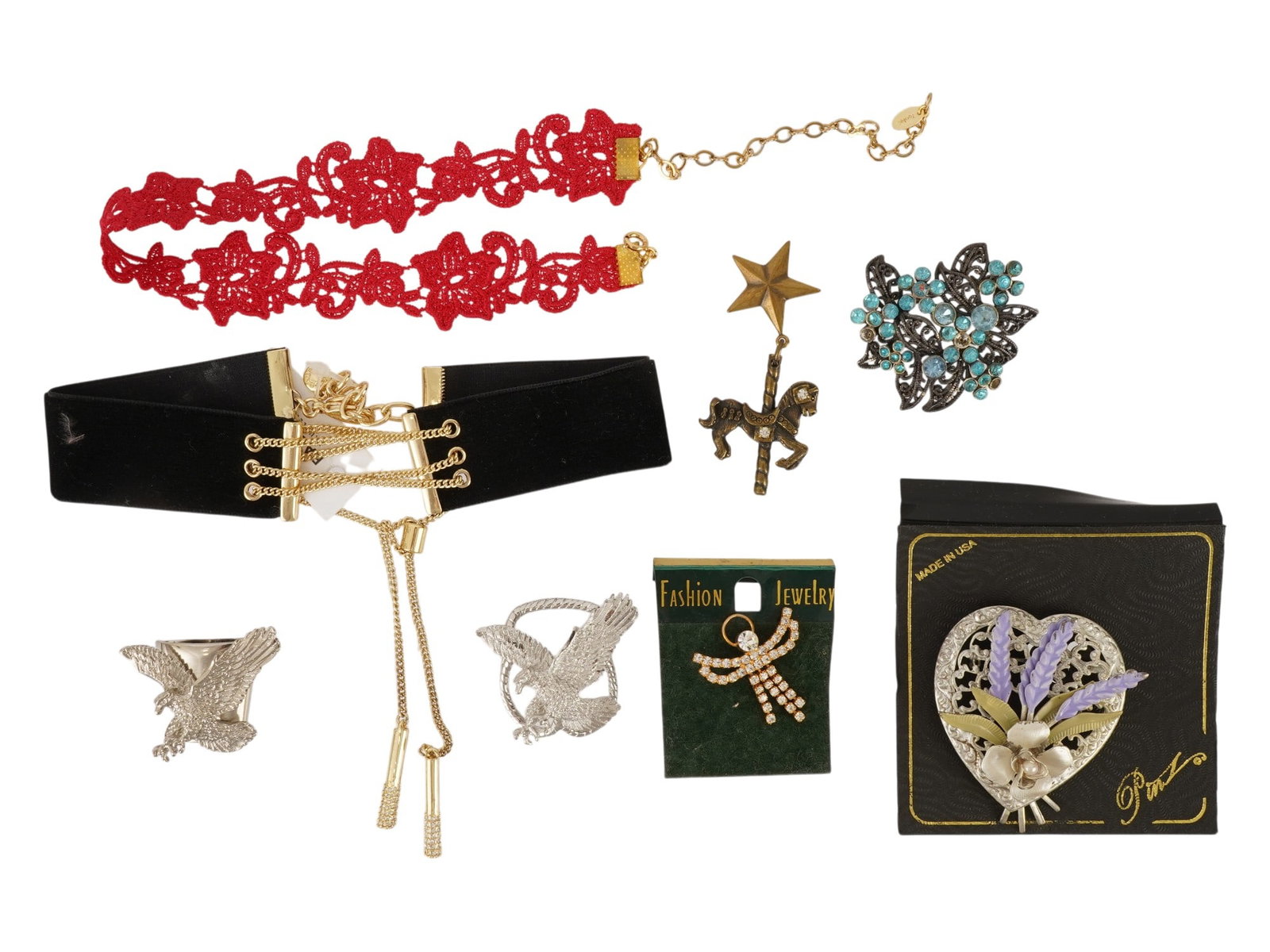 COLLECTION OF ASSORTED COSTUME JEWELRY WARES (1 of 7)