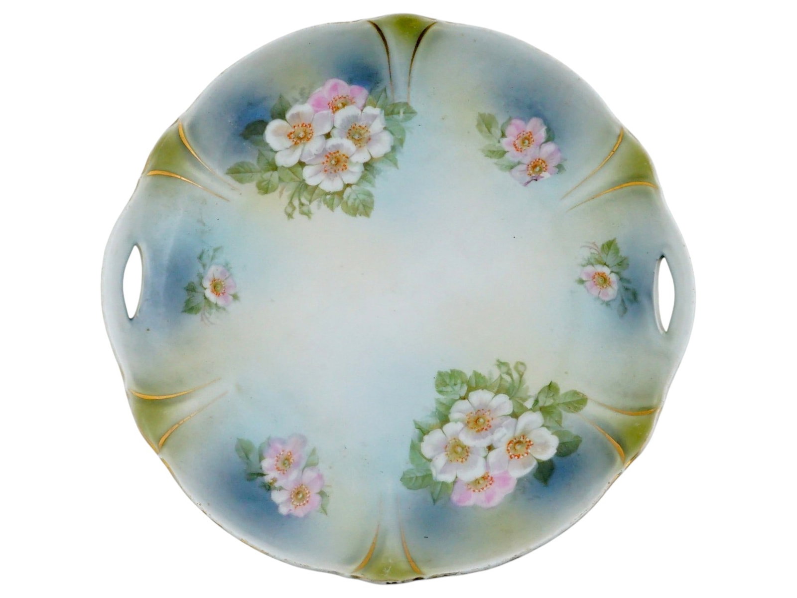 ANTIQUE GERMAN BAVARIAN PORCELAIN CABINET PLATE (1 of 8)