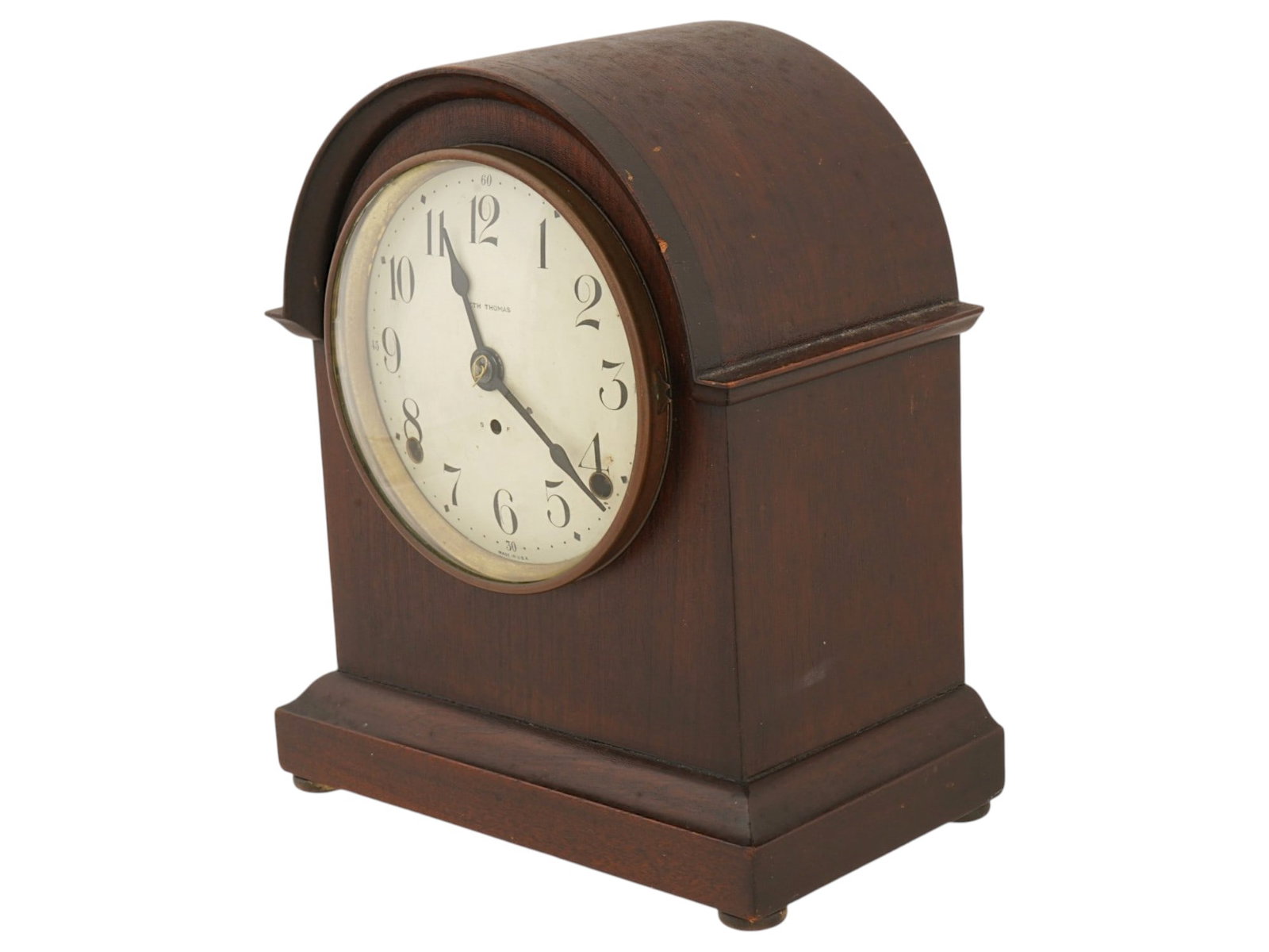ANTIQUE AMERICAN SETH THOMAS MECHANICAL MANTEL CLOCK (1 of 11)