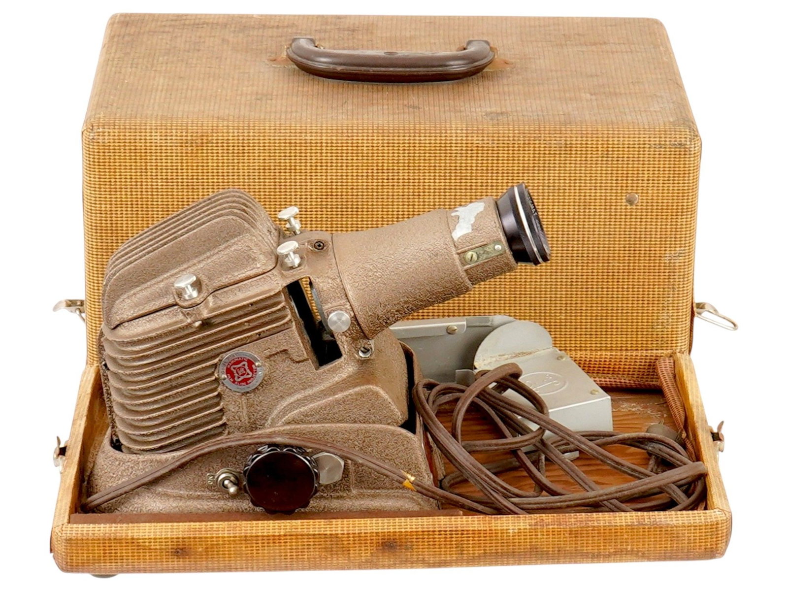 VINTAGE GOLDE MANUMATIC SLIDE PROJECTOR (1 of 5)