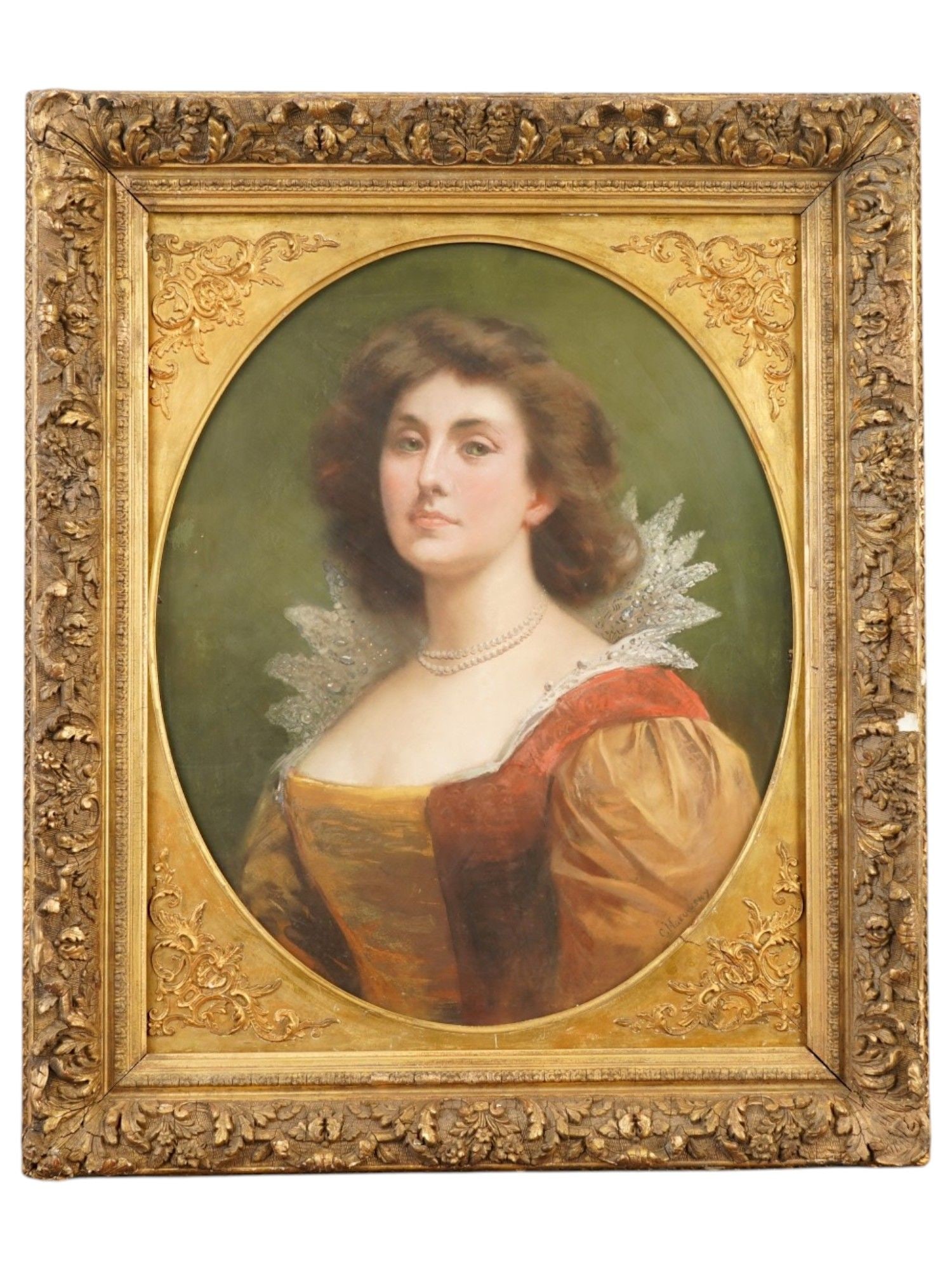 RUSSIAN OIL PAINTING ATTR TO KONSTANTIN MAKOVSKY (1 of 5)