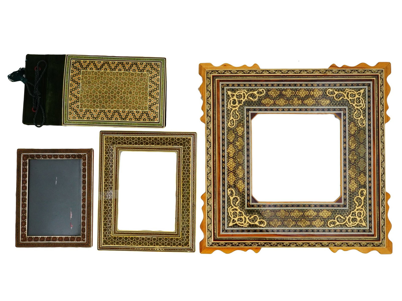 VINTAGE MIDDLE EASTERN PICTURE FRAMES AND PHOTO ALBUM (1 of 20)