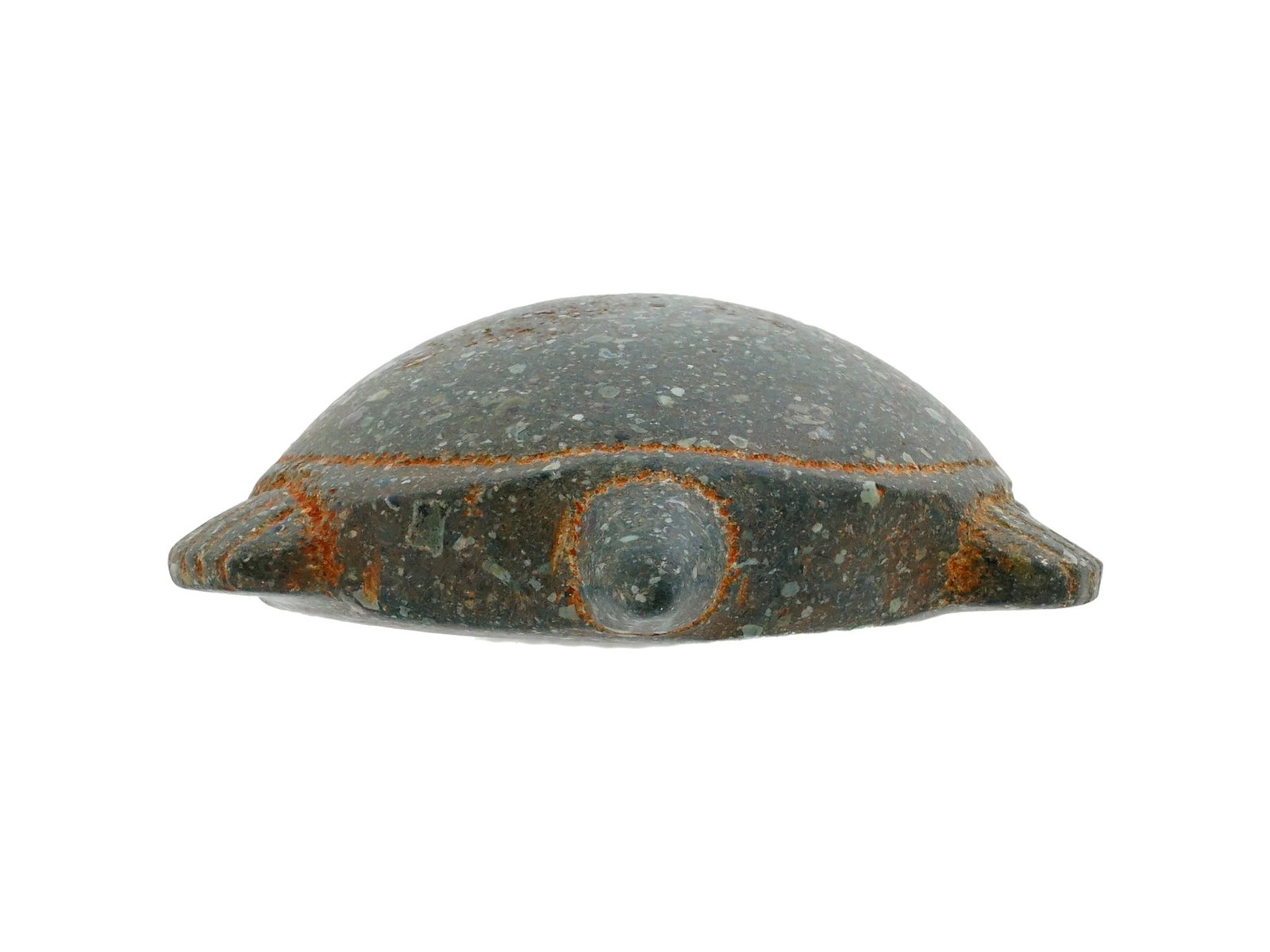 ANCIENT PRE COLUMBIAN ZOOMORPHIC EGGIFY TURTLE FIGURE - 5