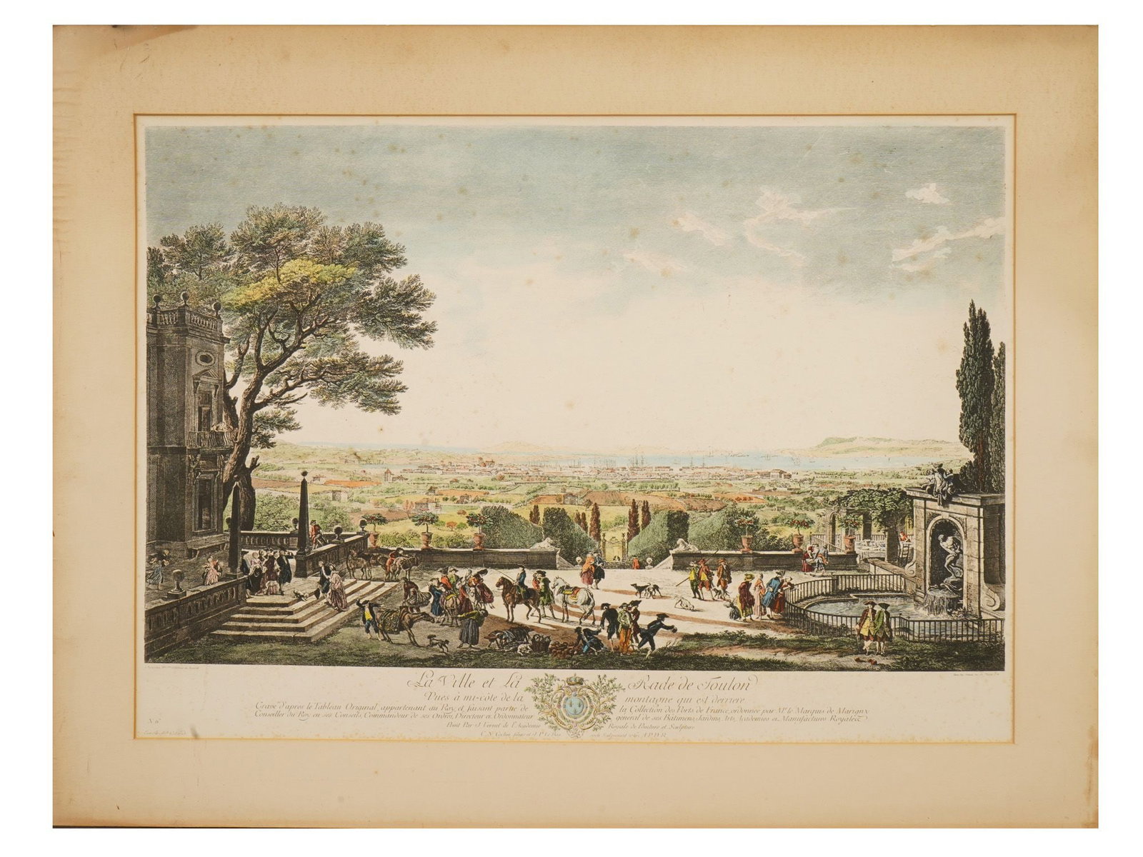 AFTER CLAUDE-JOSEPH VERNET FRENCH LANDSCAPE ENGRAVING (1 of 6)