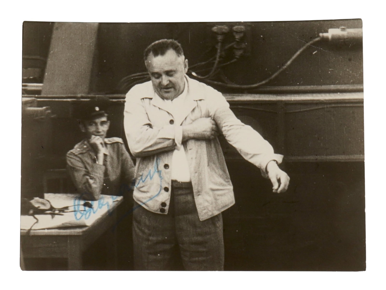 SERGEI KOROLEV SOVIET 1960S AUTOGRAPHED PHOTOGRAPH (1 of 3)