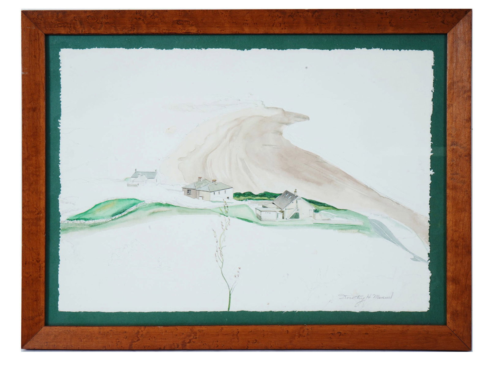 AMERICAN WATERCOLOR PAINTING BY DOROTHY H MANUEL (1 of 4)