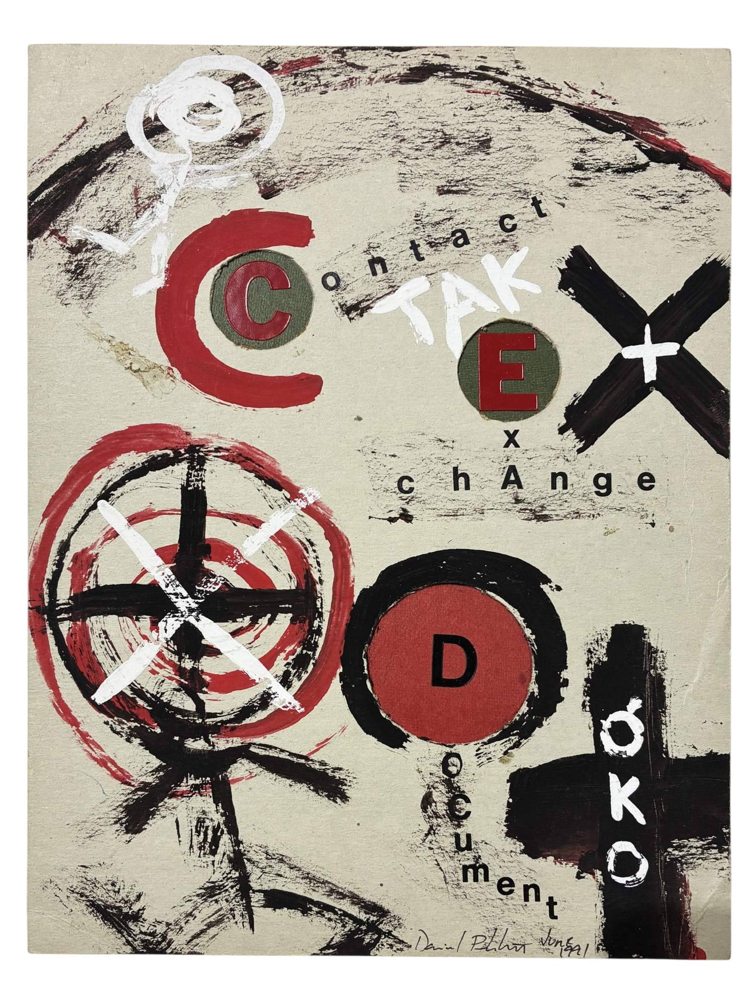 DANIEL PLUNKETT INTERACTIVE MIXED MEDIA MAIL ART COLLAGE (1 of 9)