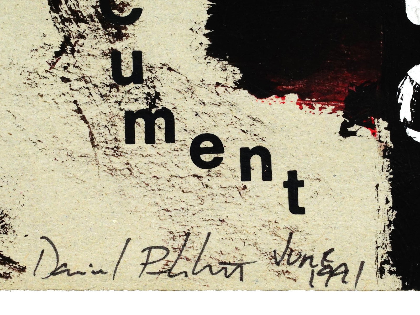 DANIEL PLUNKETT INTERACTIVE MIXED MEDIA MAIL ART COLLAGE - 5