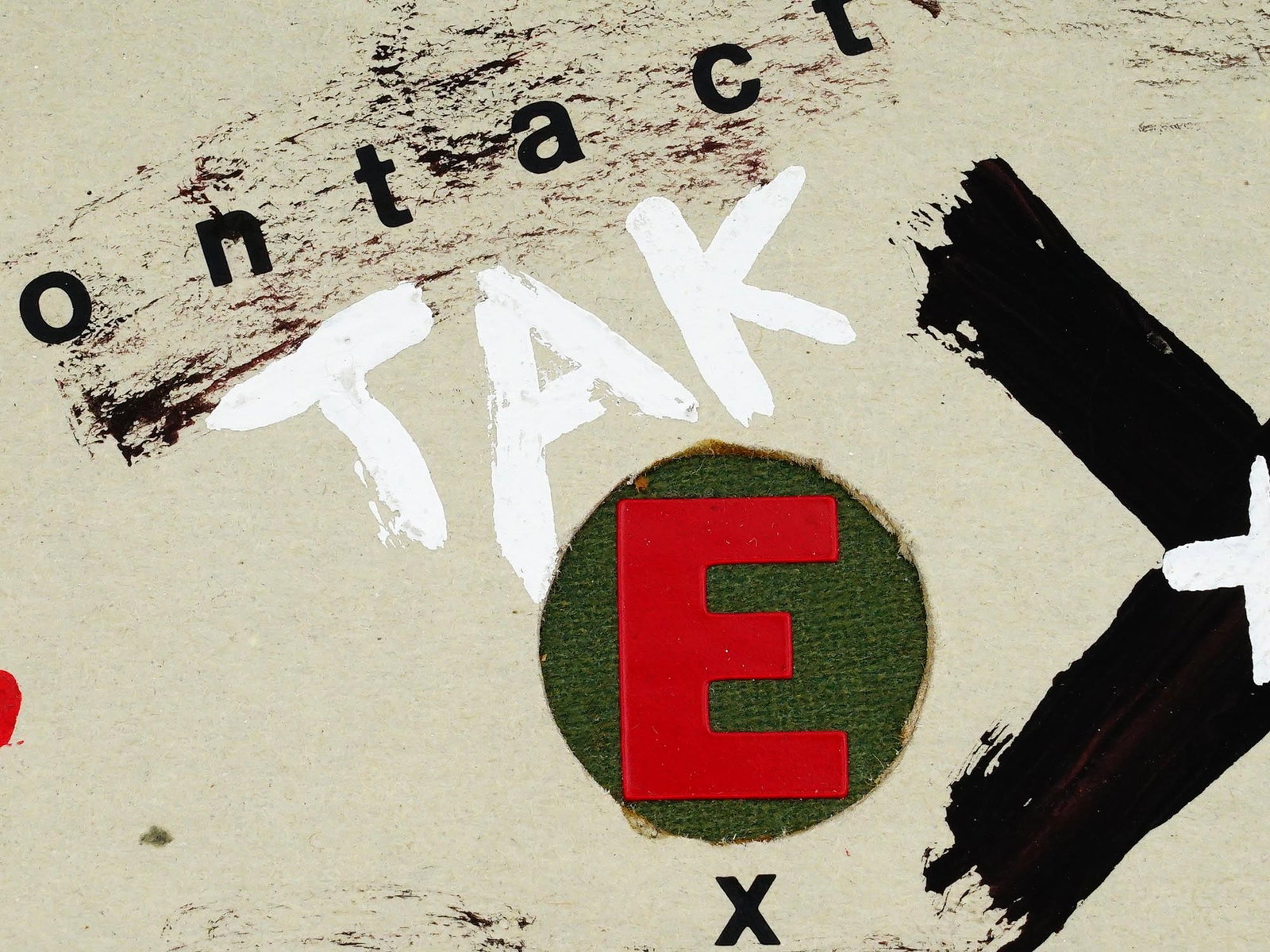 DANIEL PLUNKETT INTERACTIVE MIXED MEDIA MAIL ART COLLAGE - 6