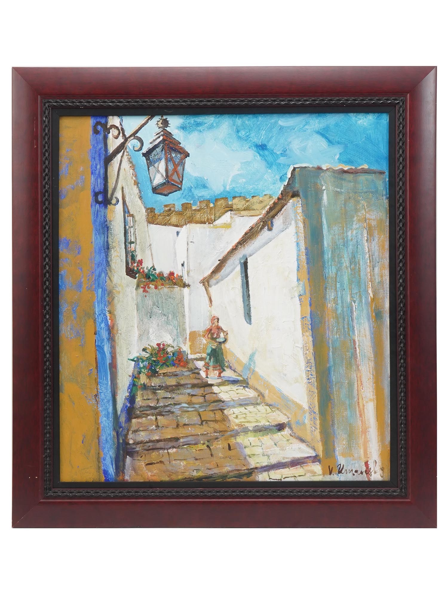 RUSSIAN SPAIN OIL PAINTING BY VLADIMIR UMANSKI (1 of 5)