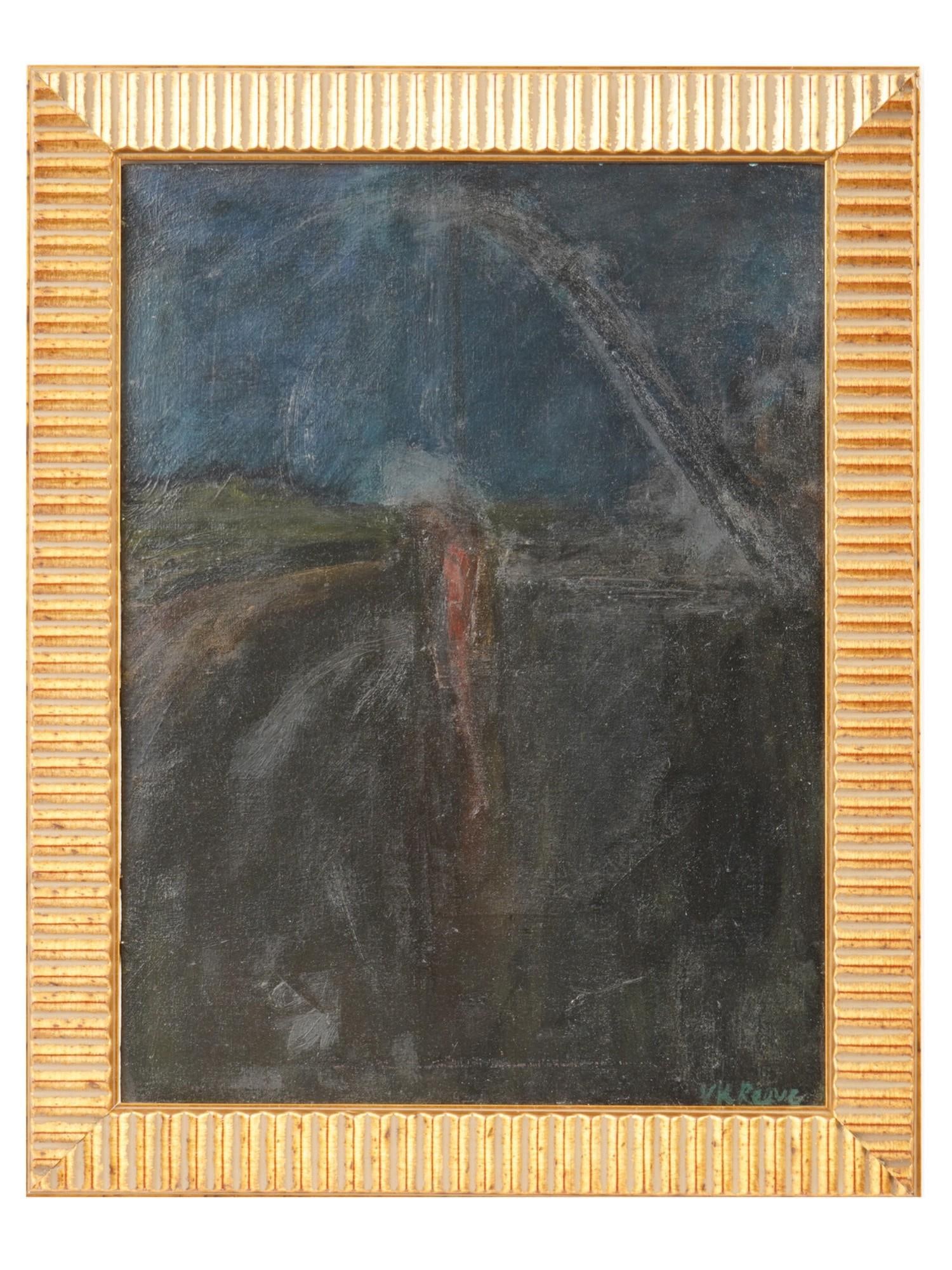 PAINTING AFTER FRANZ KLINE ABSTRACT COMPOSITION (1 of 4)