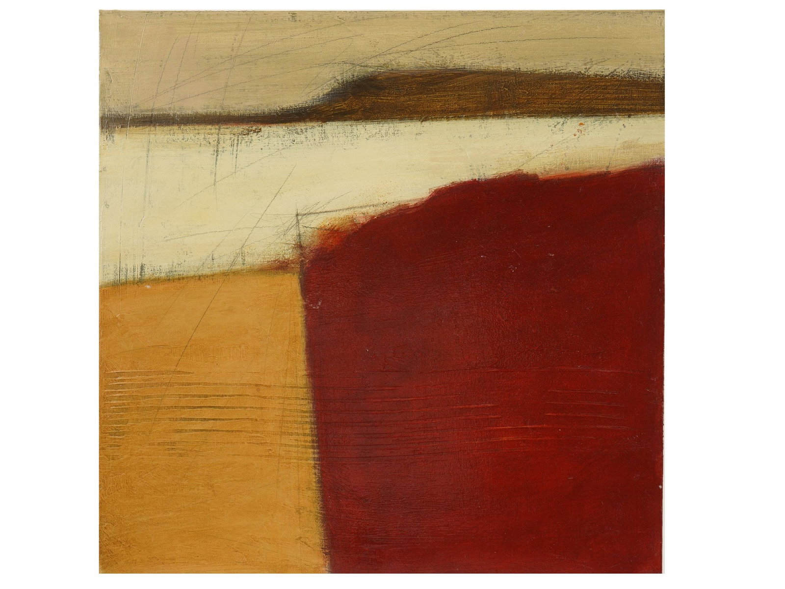 AMERICAN OIL ABSTRACT PAINTING BY KAREN JACOBS (1 of 6)