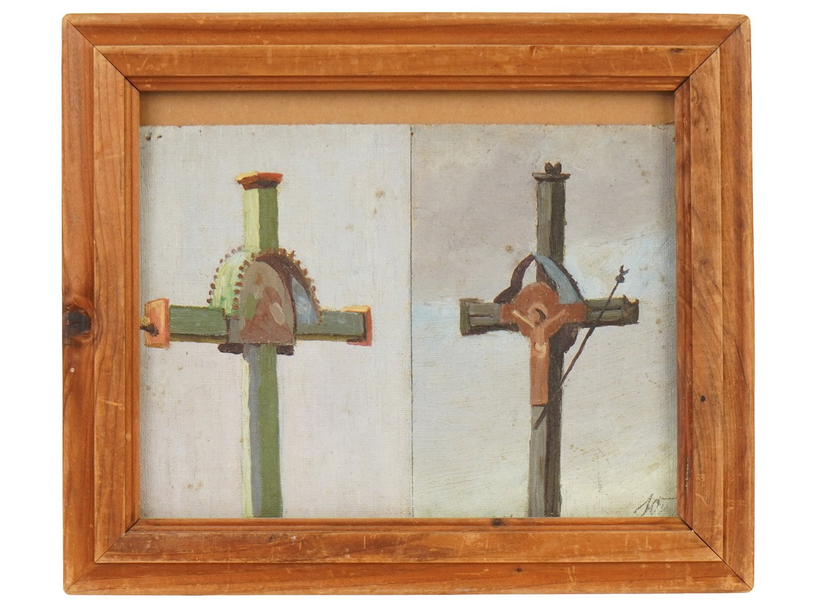 MINIATURE UKRAINIAN OIL PAINTING BY YURI PAVLOVICH (1 of 4)