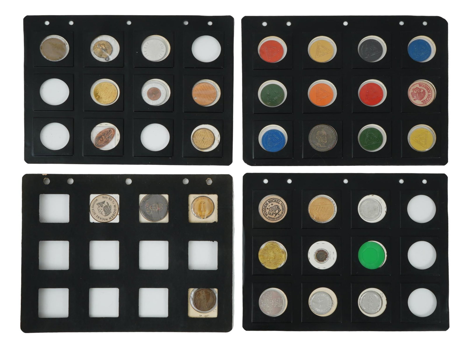 COLLECTION OF VINTAGE AMERICAN TOKENS SOBRIETY CHIPS (1 of 13)
