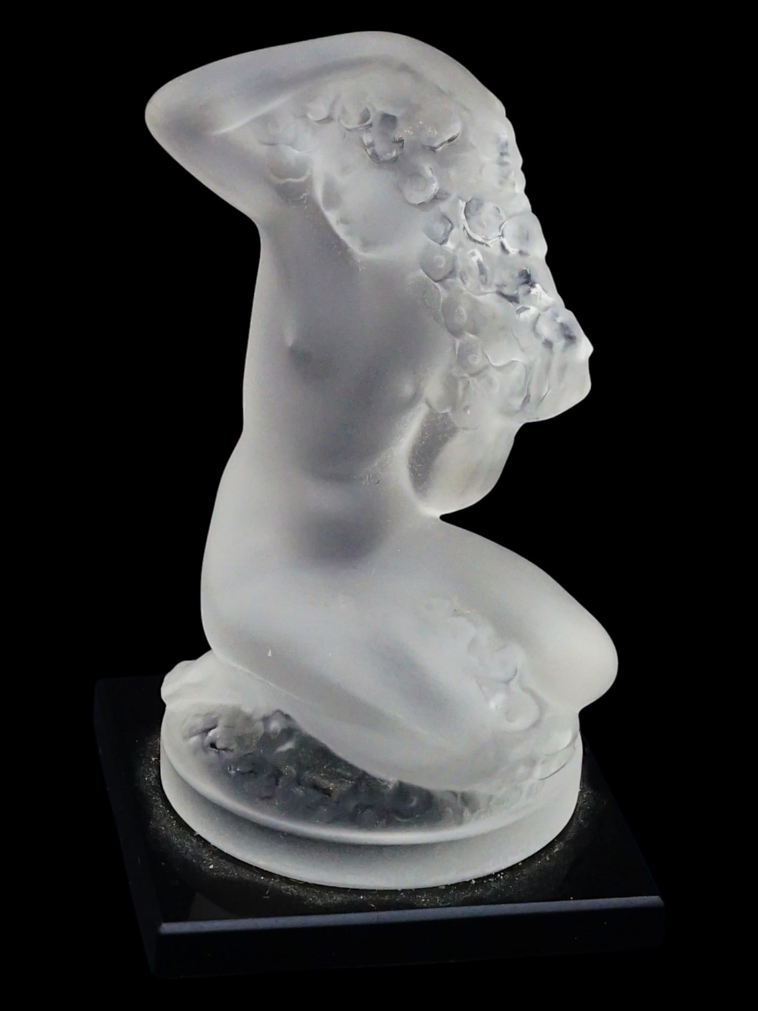 RENE LALIQUE ART NOUVEAU GLASS FIGURINE FLOREAL (1 of 9)
