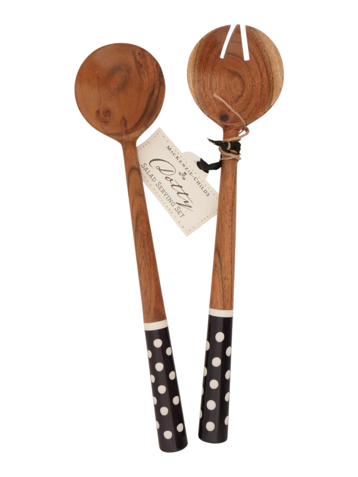 MODERN DOTTY SALAD SERVING SET BY MACKENZIE CHILDS (1 of 3)