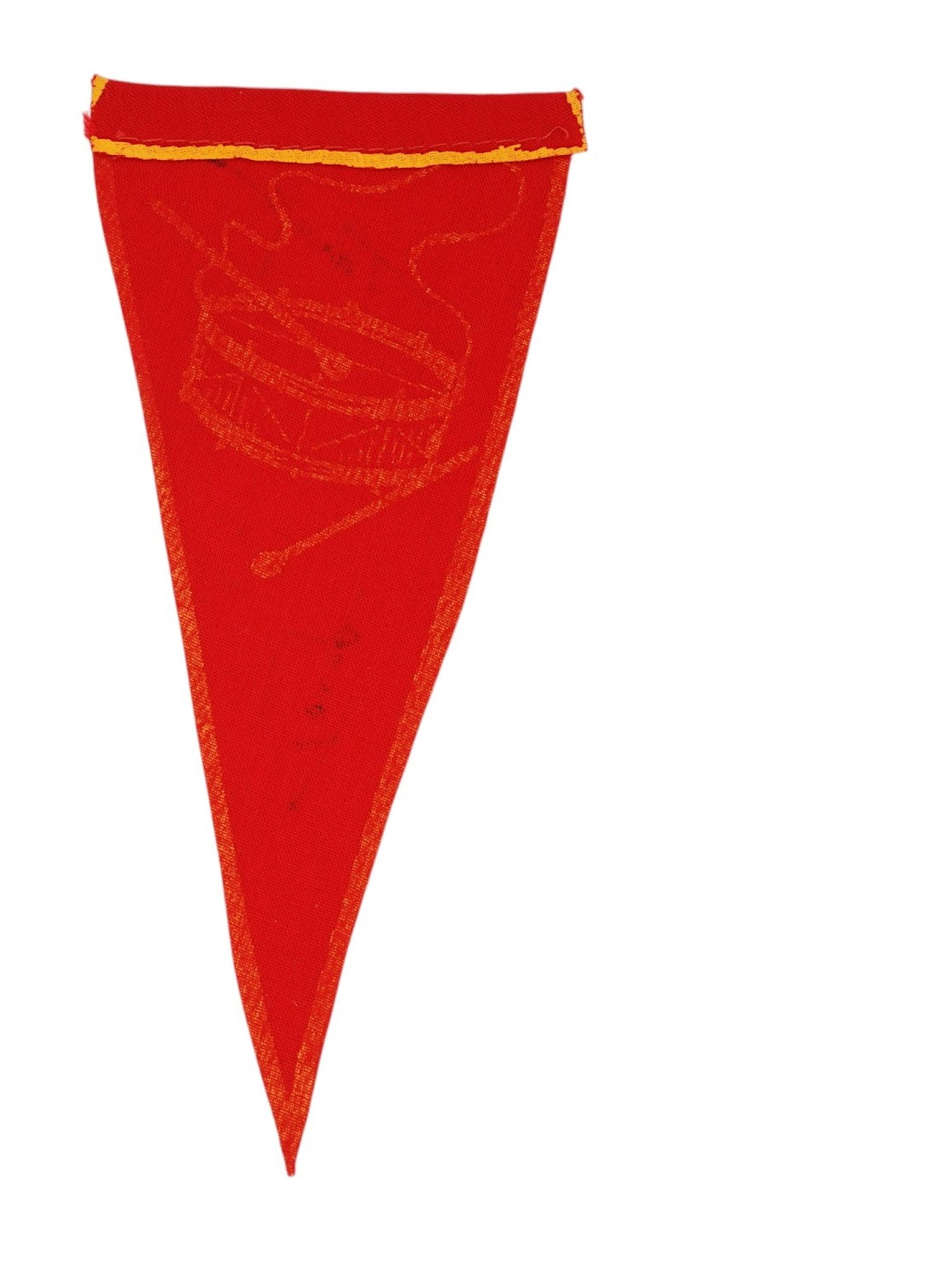 SOVIET PENNANT AUTOGRAPHED BY YURI GAGARIN - 2