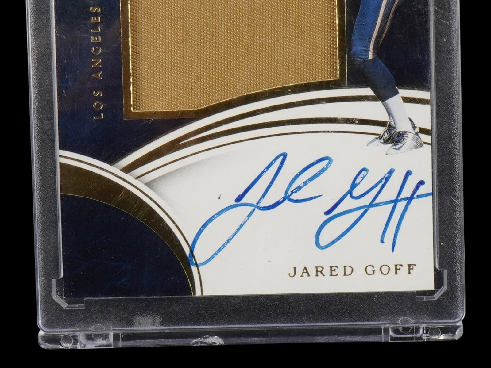 2016 IMMACULATE COLLECTION JARED GOFF PATCH AUTO /49 RPA - 4