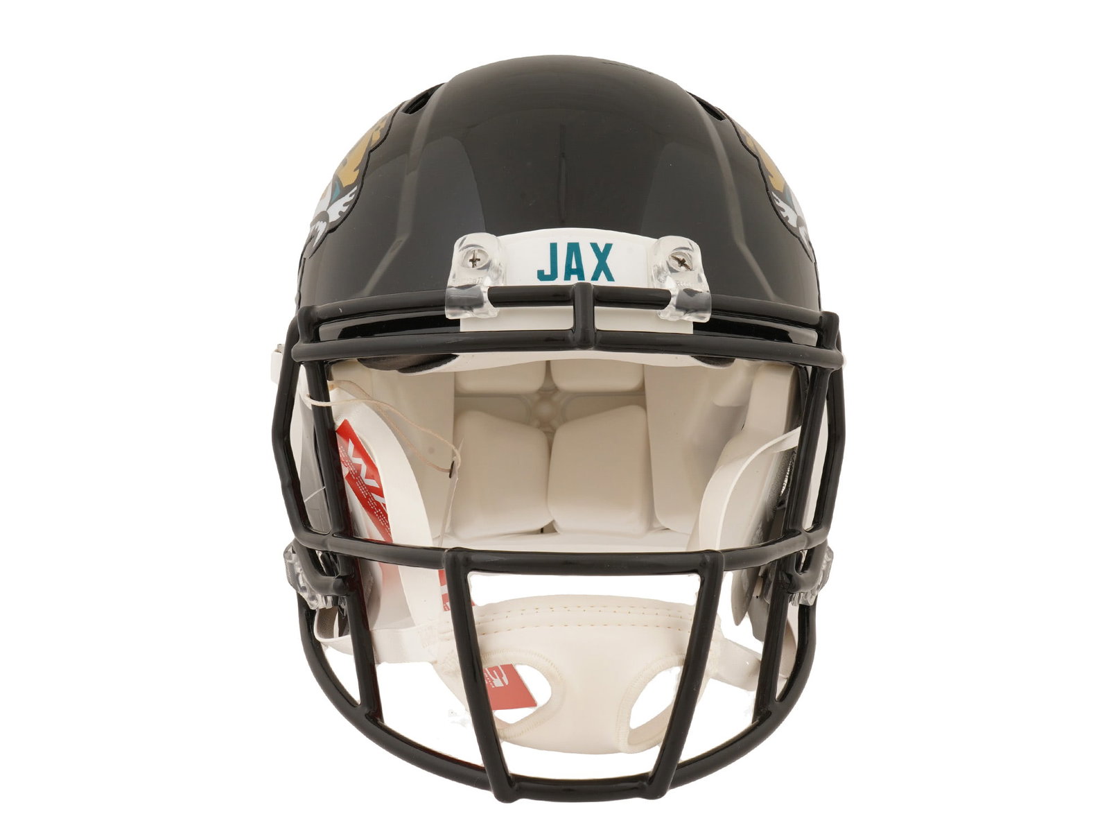 TRAVIS HUNTER SIGNED JAGUARS SPEED HELMET - 2