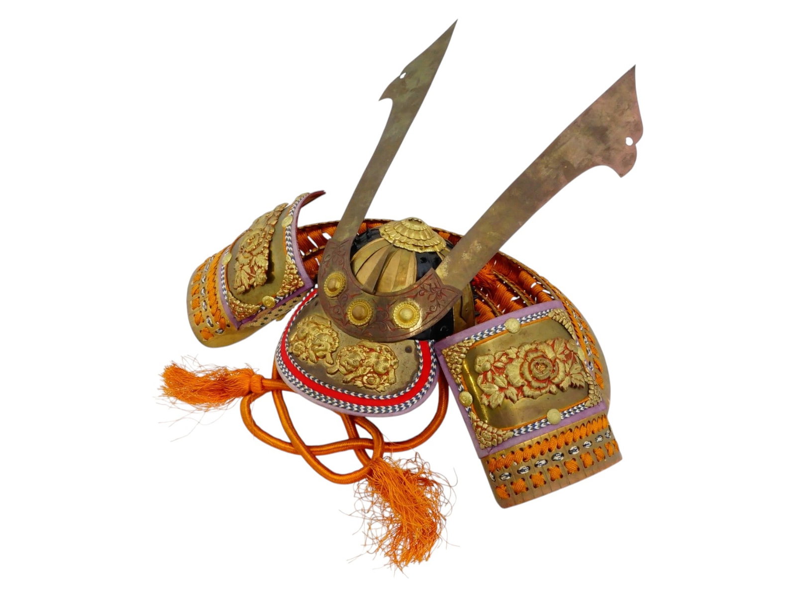 MINIATURE JAPANESE SAMURAI BOYS DAY KABUTO HELMET (1 of 8)