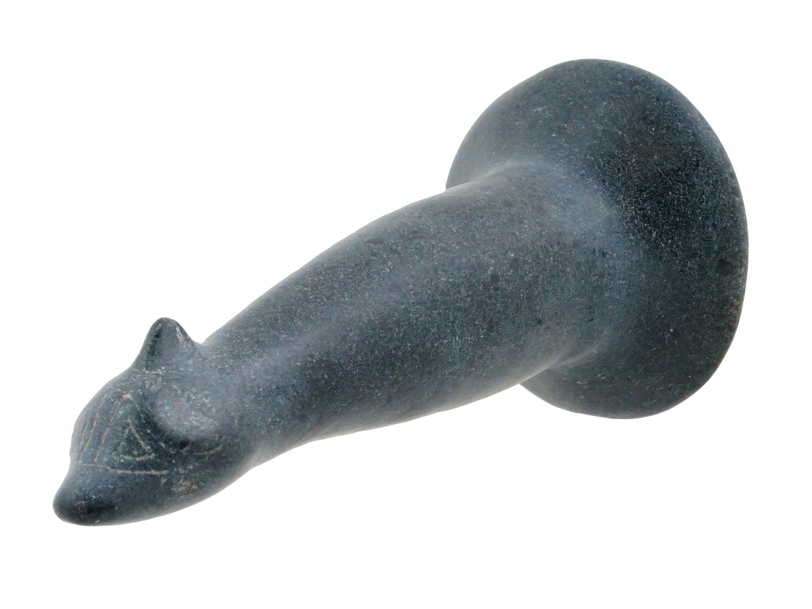 ANCIENT PRE COLUMBIAN TAINO CEREMONIAL STONE PESTLE (1 of 7)
