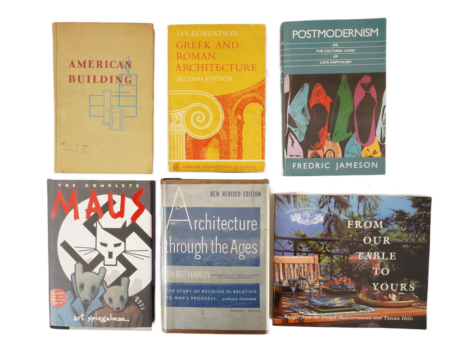 LOT OF SIX VINTAGE ASSORTED BOOKS IN ENGLISH (1 of 7)