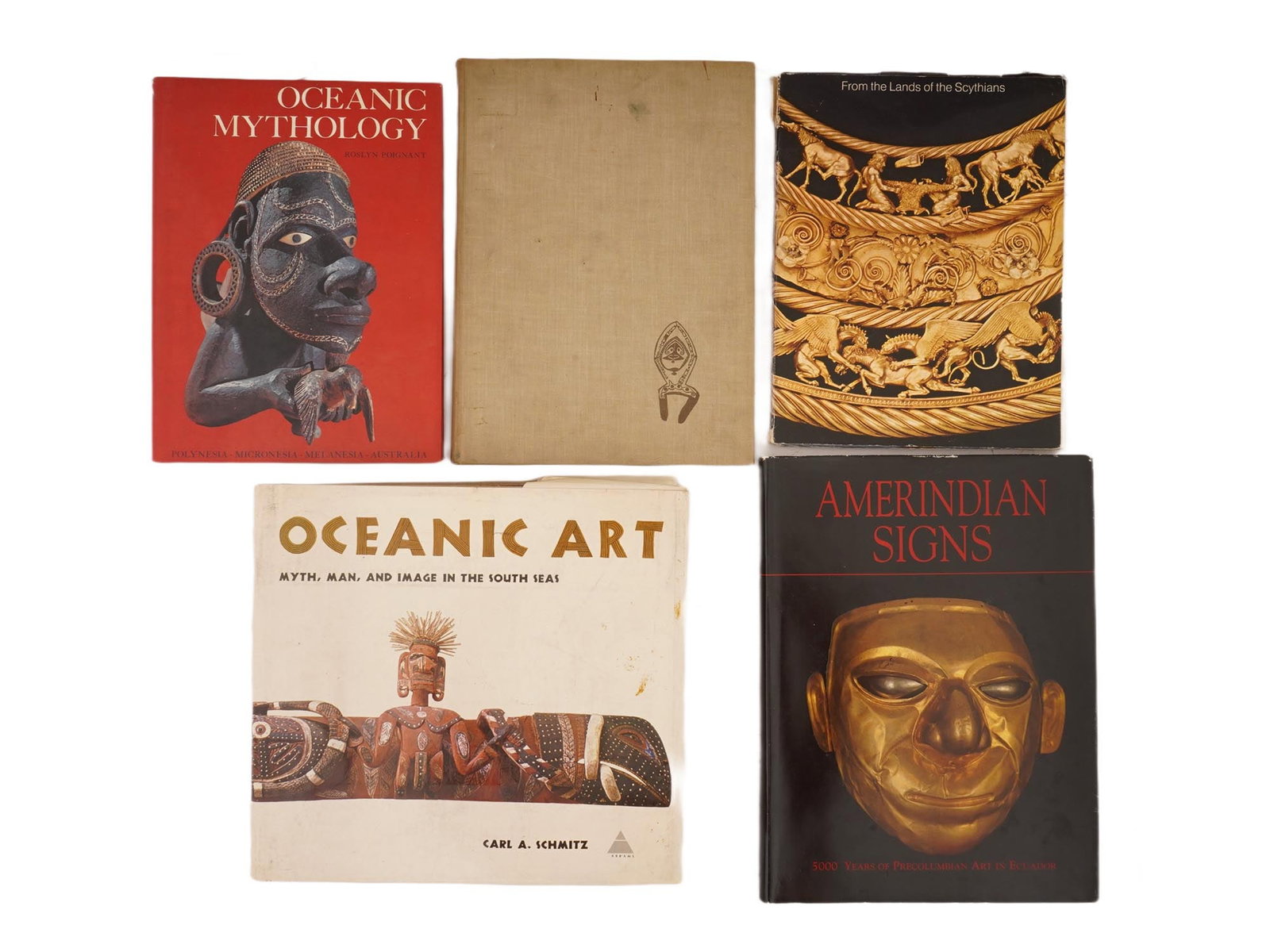ART AND HISTORY BOOKS INCL OCEANIC ART AMERINDIAN SIGNS (1 of 6)