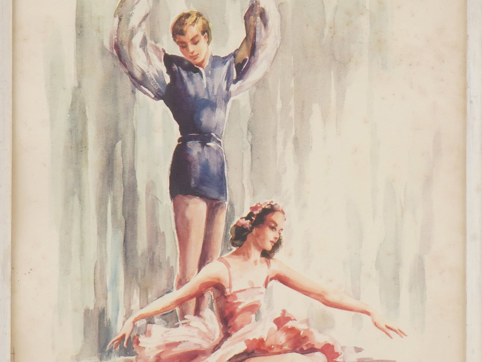MARCHAUDE BALLET DANCERS OFFSET LITHOGRAPH - 2