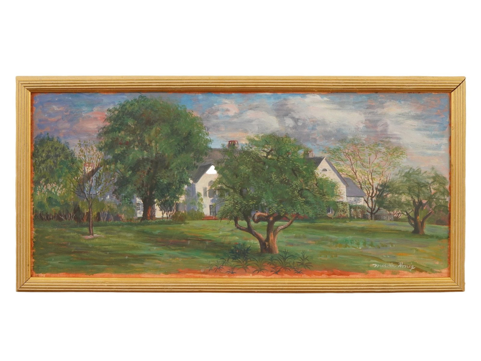 MERVIN HONIG AMERICAN LANDSCAPE OIL PAINTING (1 of 5)