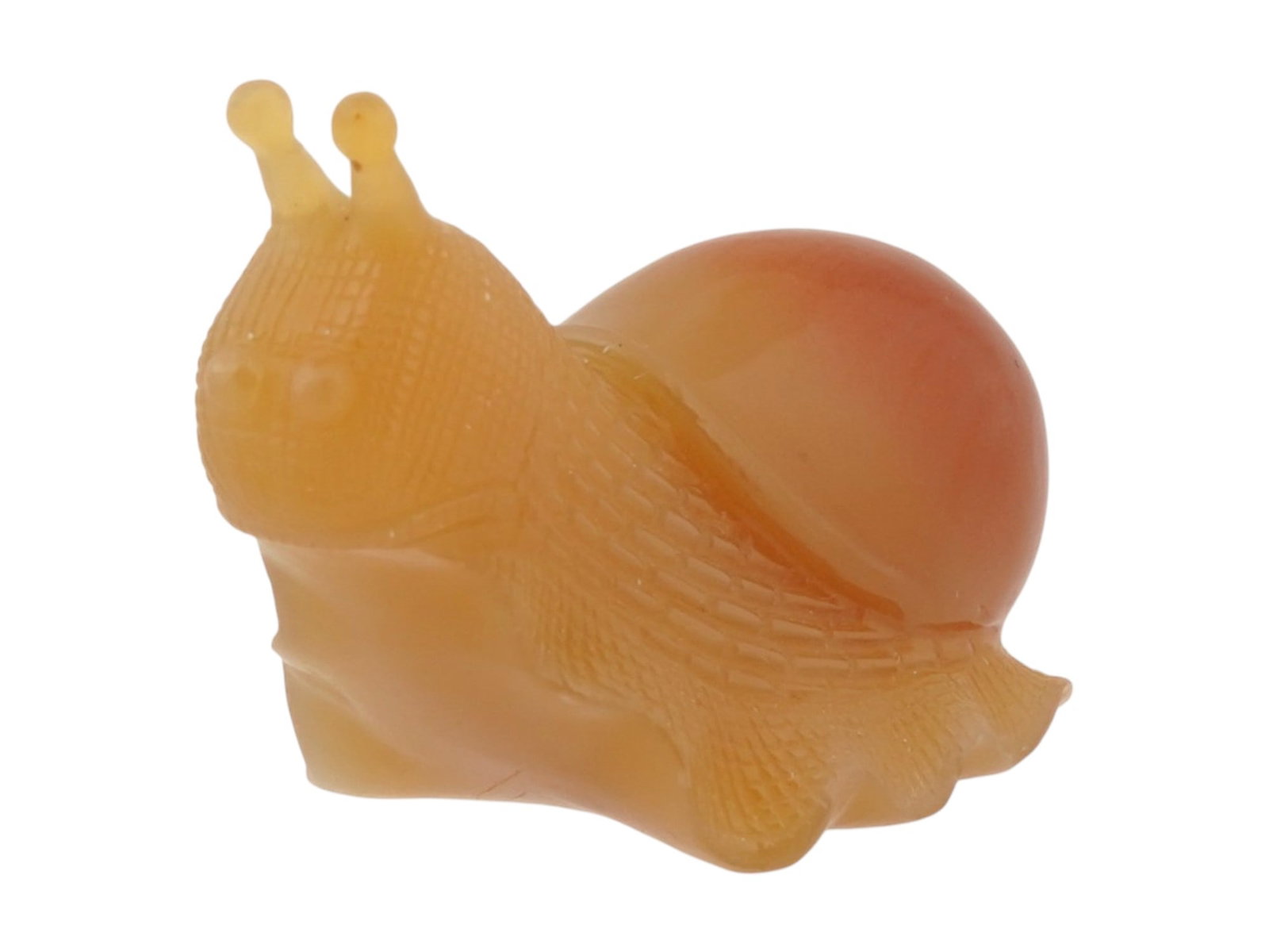 RUSSIAN HAND CARVED NATURALISTIC FIGURINE OF A SNAIL (1 of 7)