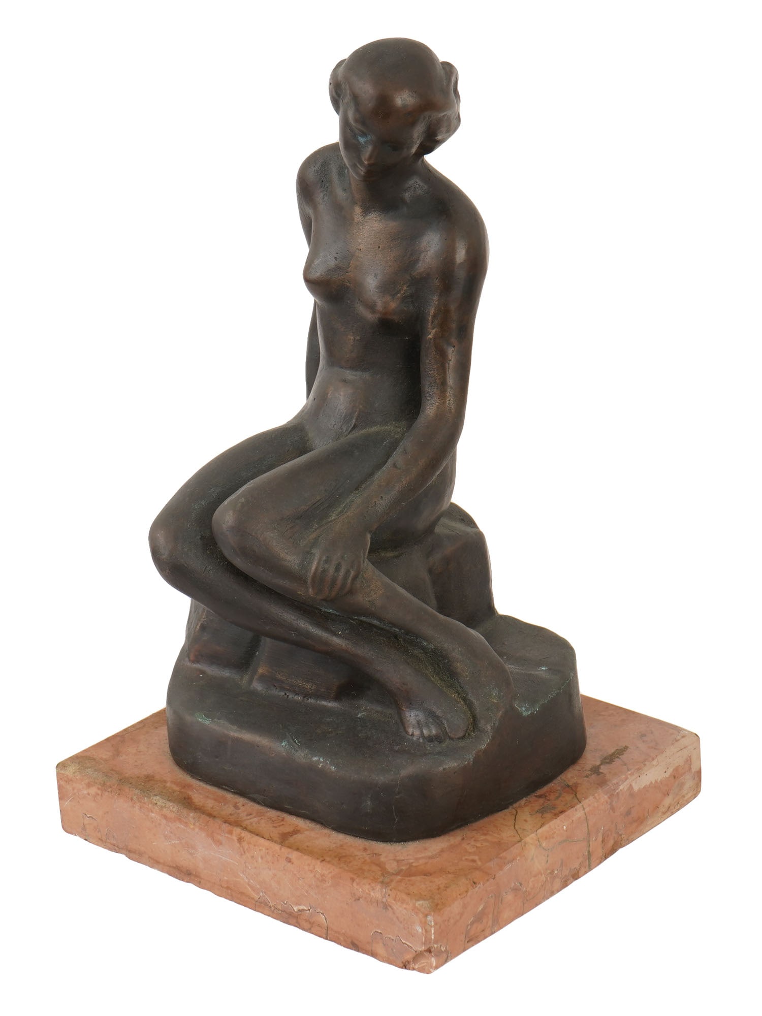 ARISTIDE MAILLOL FRENCH BRONZE SCULPTURE FEMALE NUDE (1 of 8)