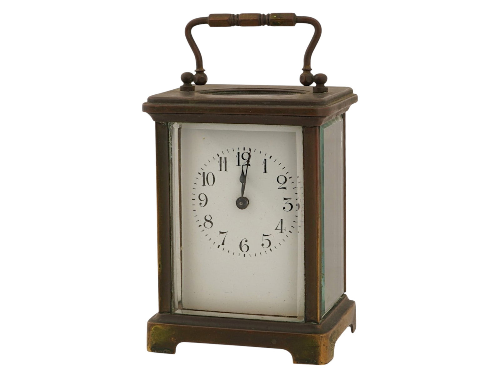 ANTIQUE FRENCH CARRIAGE BRASS CLOCK (1 of 12)