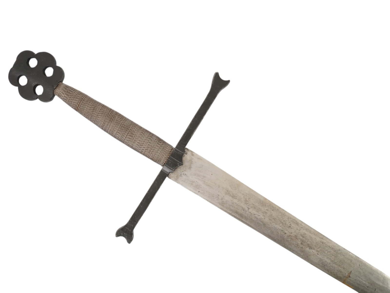 MEDIEVAL WESTERN EUROPEAN STYLE STEEL SWORD (1 of 8)