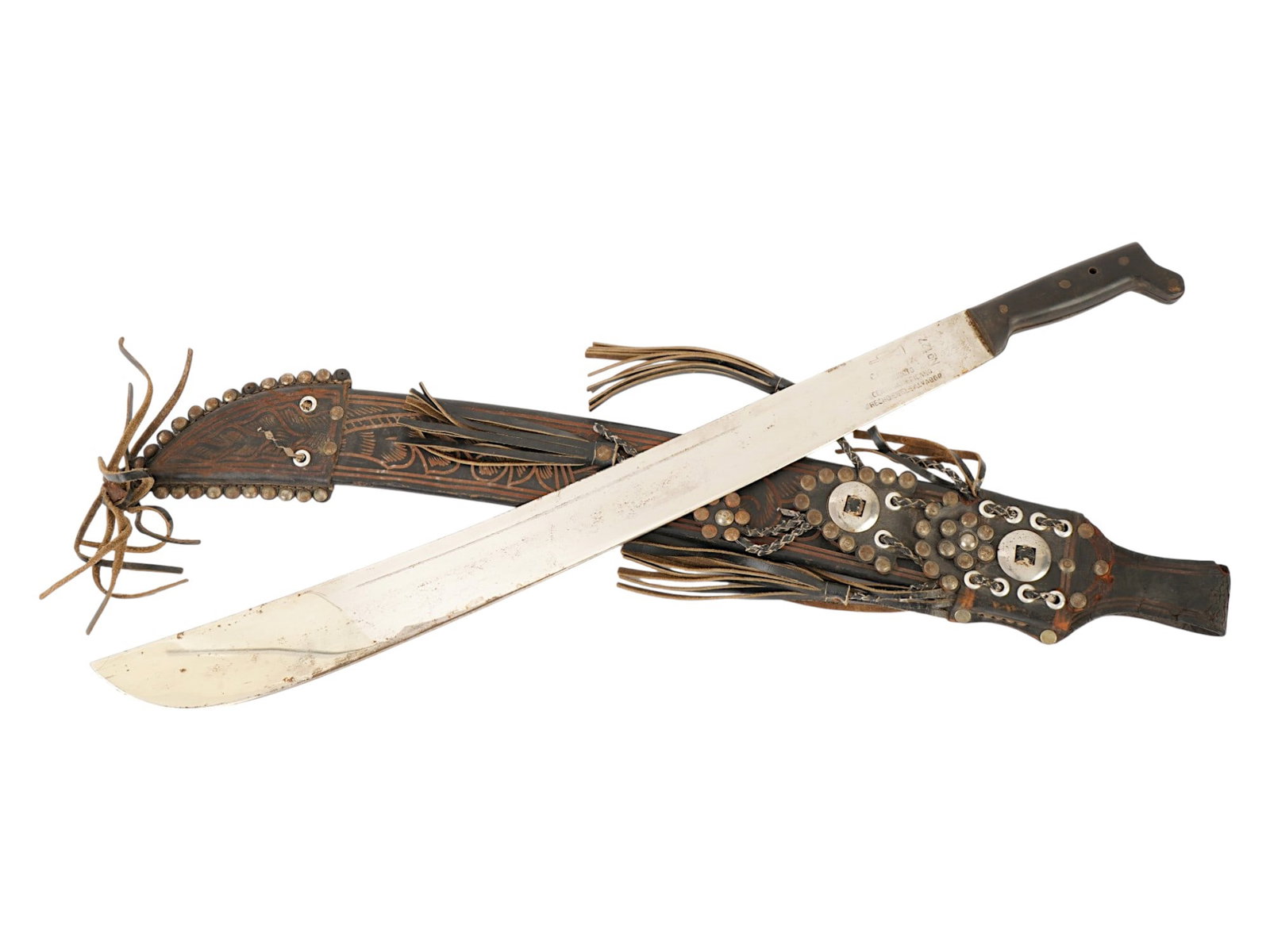CORNETA NO 127 SALVADOR MACHETTE WITH TAGS SHEATH (1 of 11)