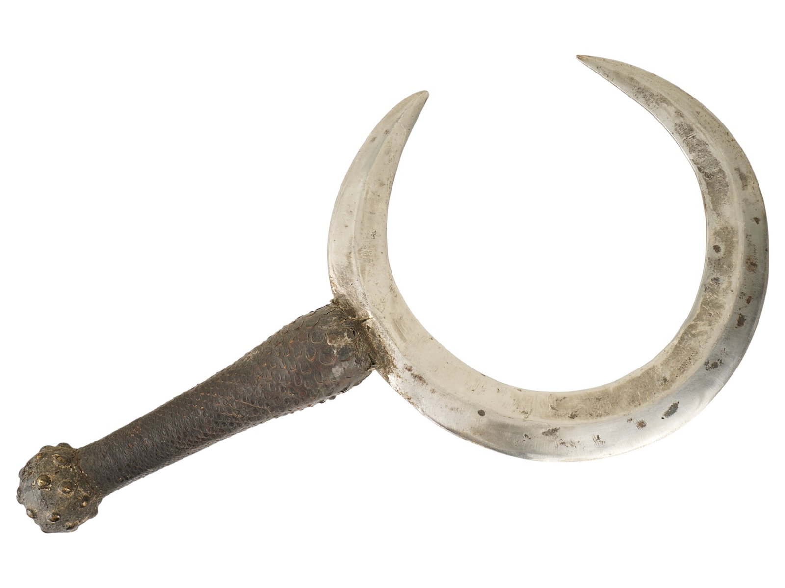 CENTRAL AFRICAN KOHOBA CEREMONIAL SWORD FROM CONGO (1 of 7)