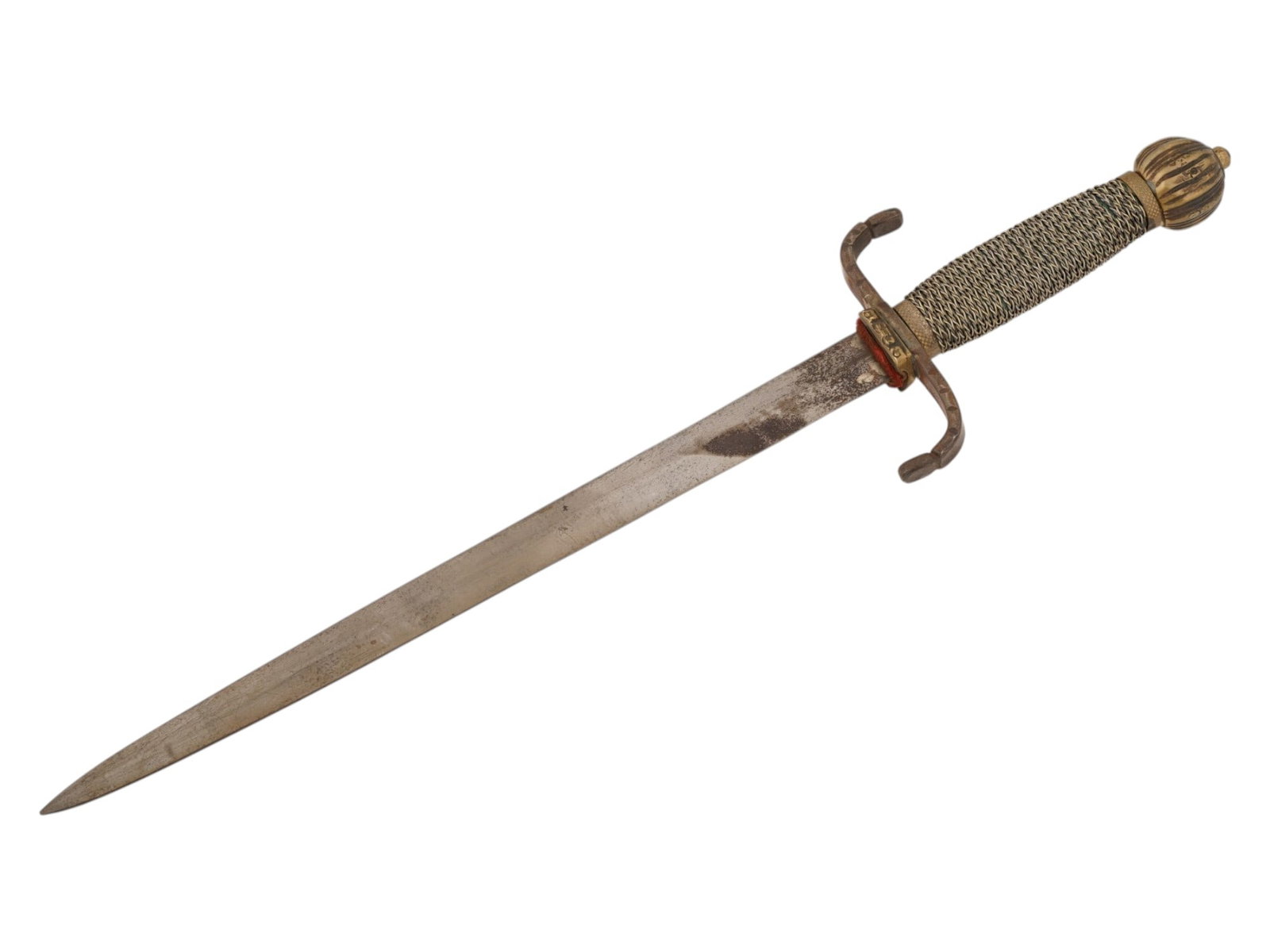VINTAGE EUROPEAN NAVAL OFFICERS DAGGER (1 of 9)