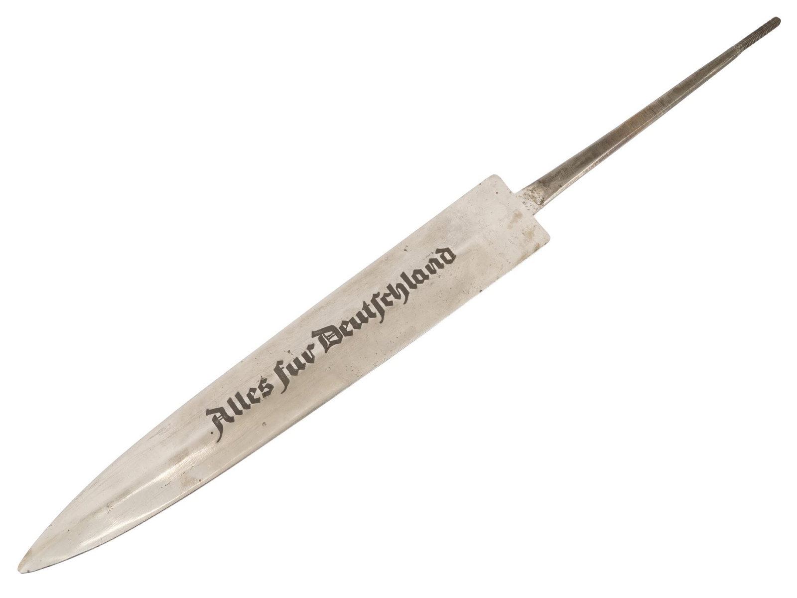 NAZI GERMAN WWII MODEL ENGRAVED BLADE OF SA DAGGER (1 of 6)