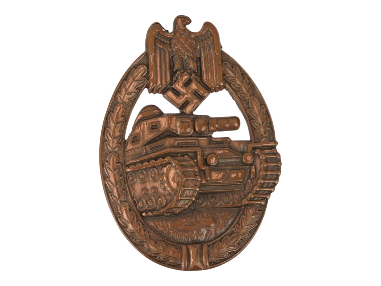 WORLD WAR II TYPE NAZI GERMAN PANZER ASSAULT BADGE (1 of 4)