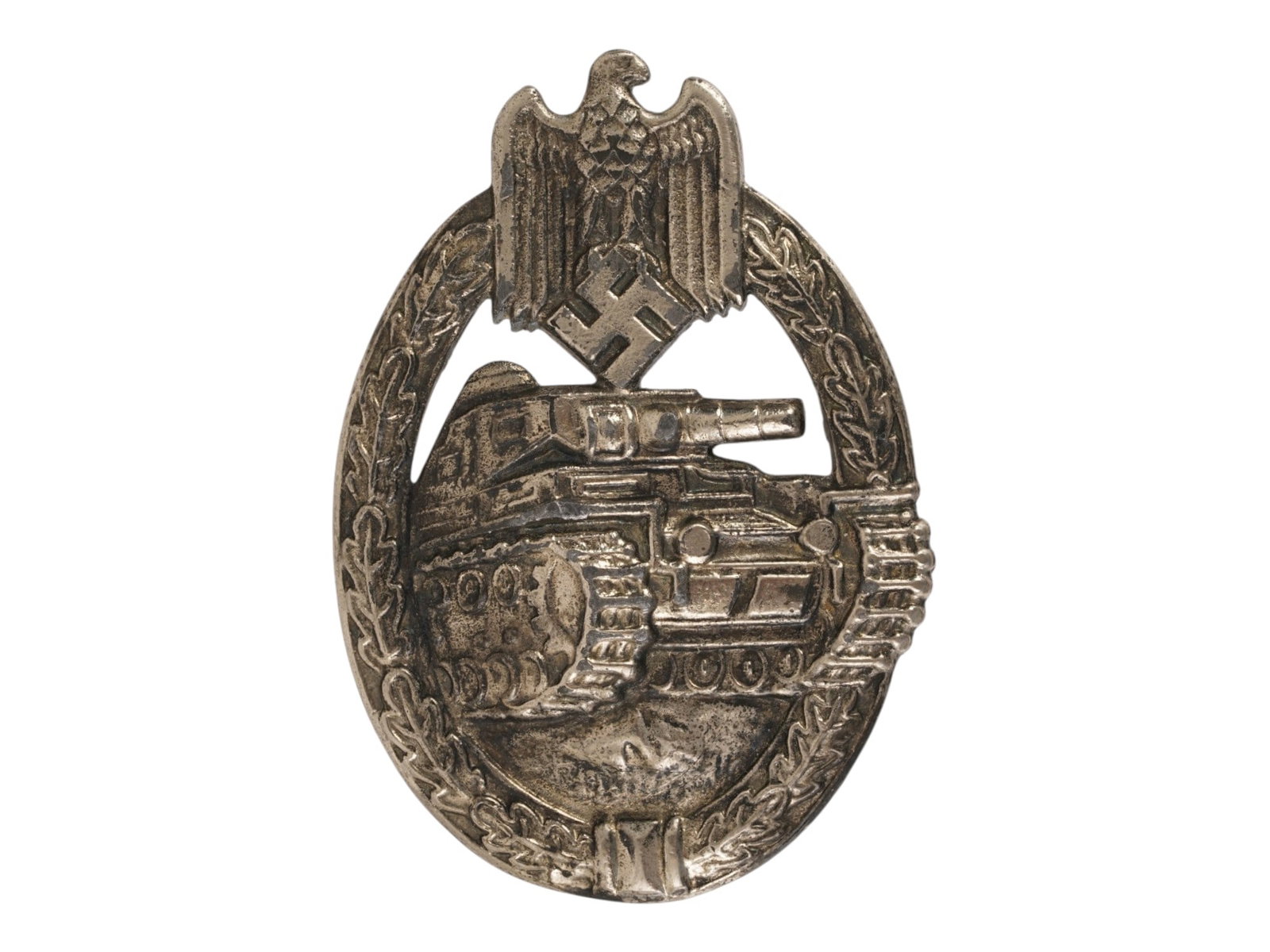 WORLD WAR II TYPE NAZI GERMAN PANZER ASSAULT BADGE (1 of 4)
