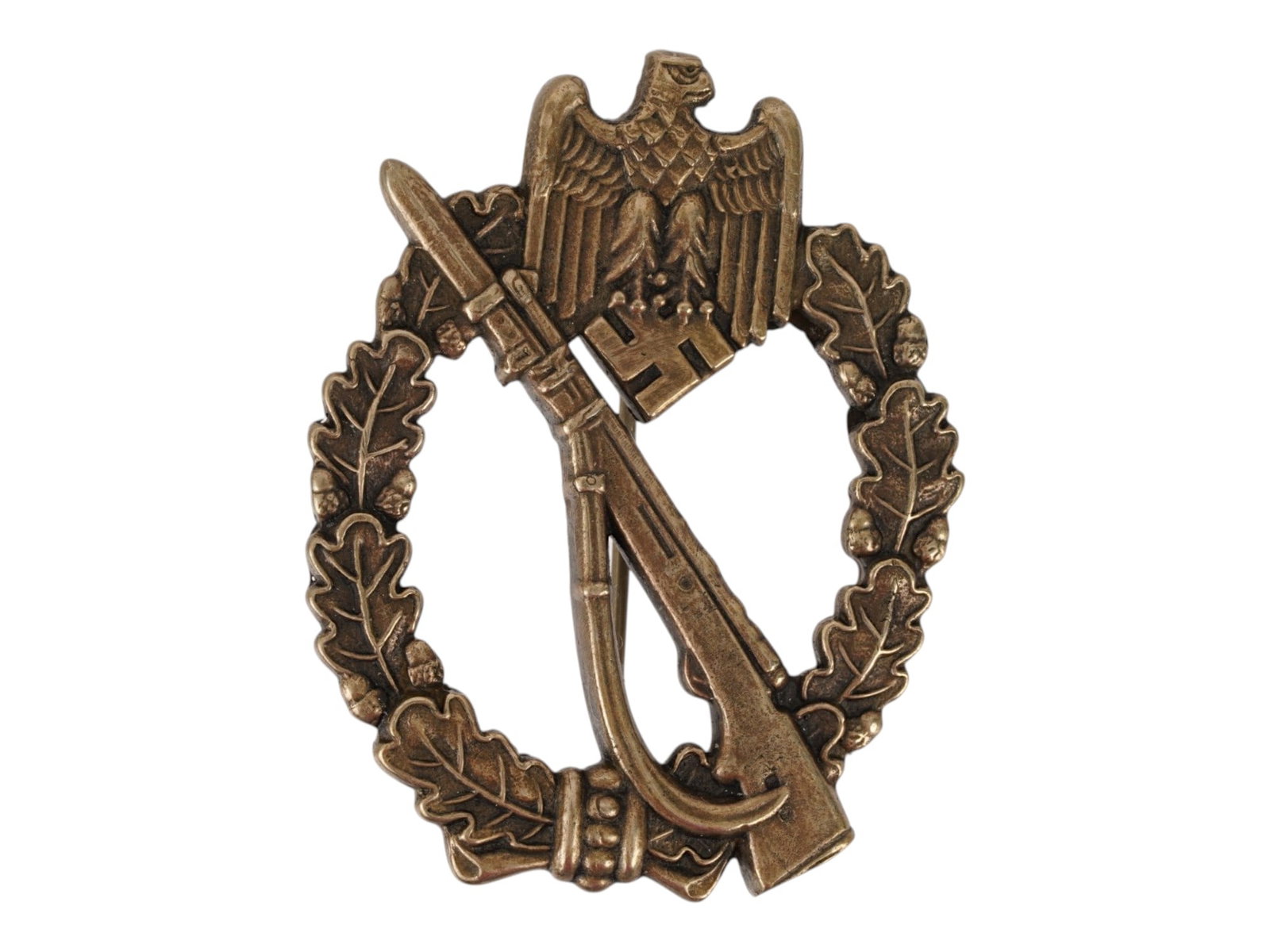 WWII NAZI GERMAN THIRD REICH INFANTRY ASSAULT BADGE (1 of 4)