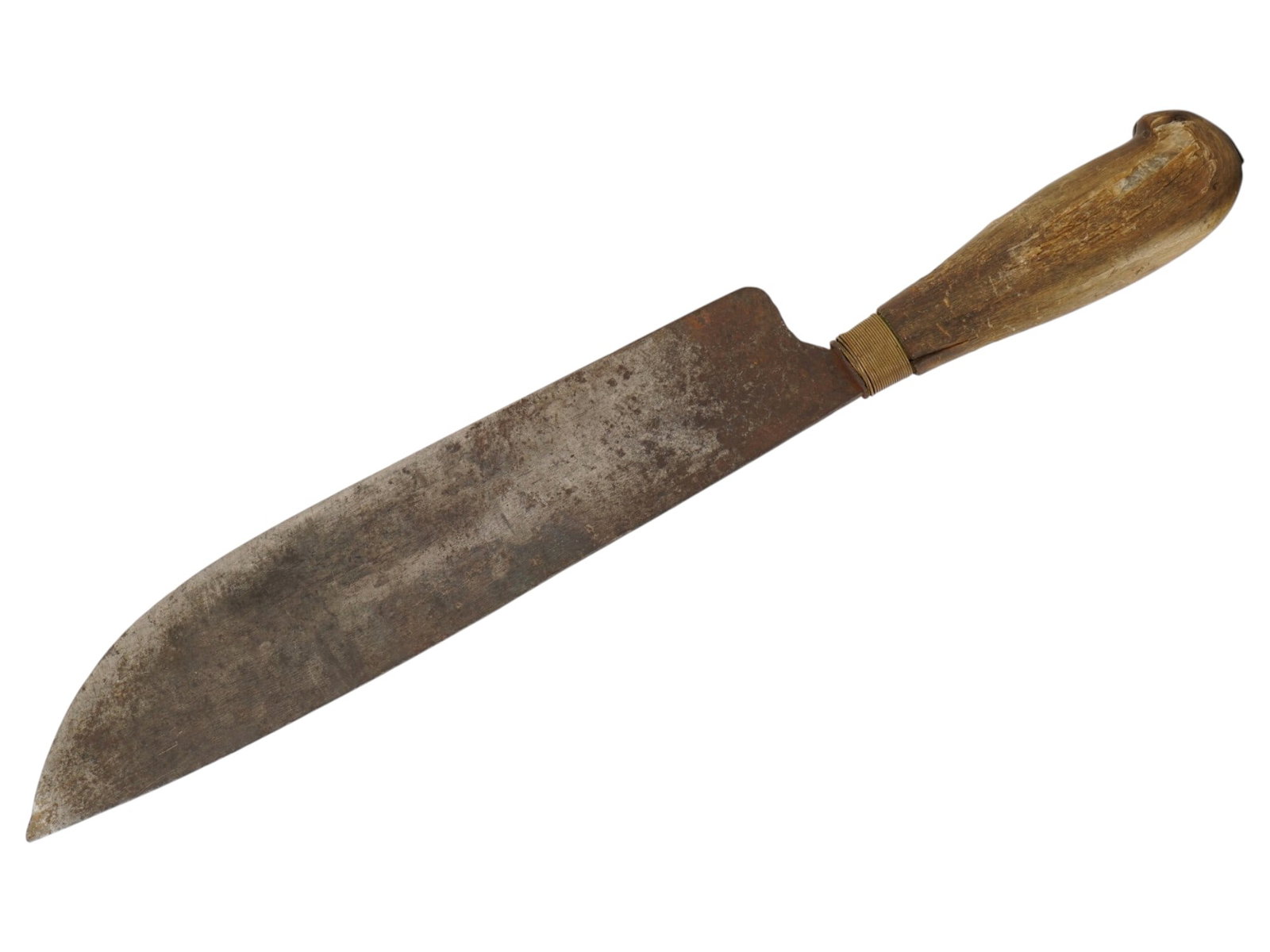 TRADITIONAL SOUTHEAST ASIAN CHOPPER KNIFE W STEEL BLADE (1 of 9)