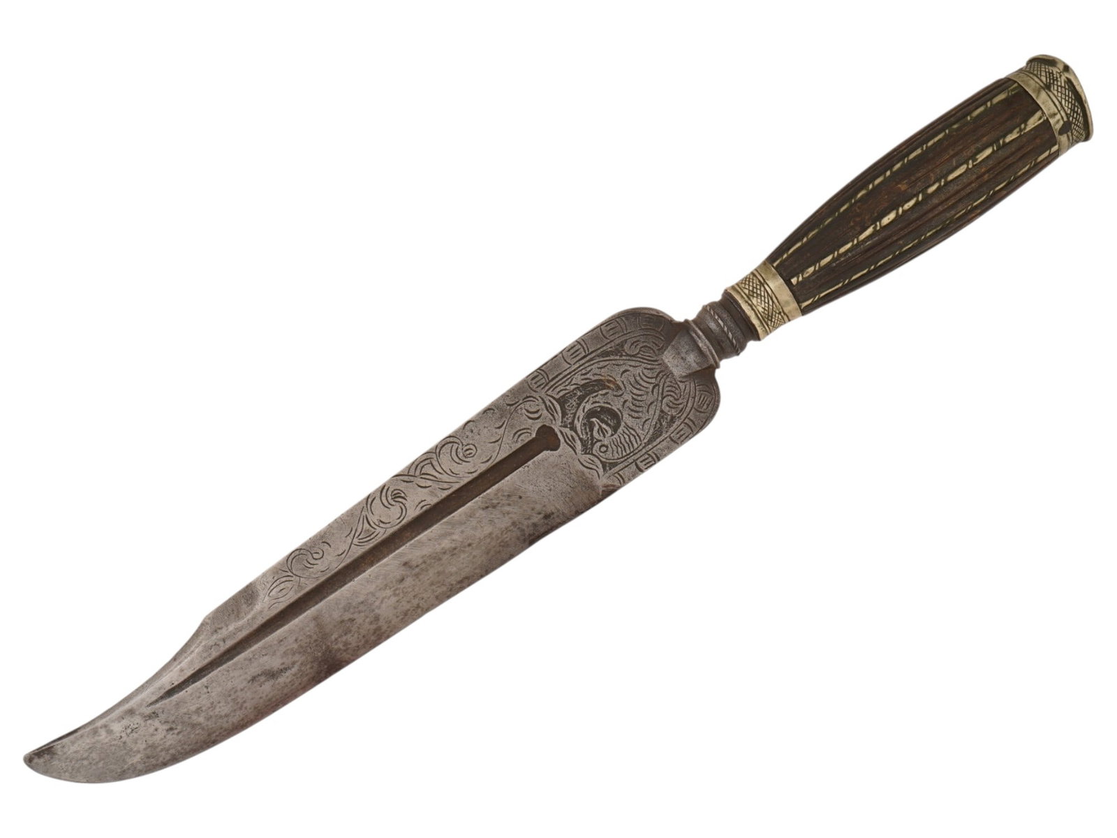ANTIQUE SOUTH AMERICAN GAUCHO KNIFE WITH A STEEL BLADE (1 of 7)