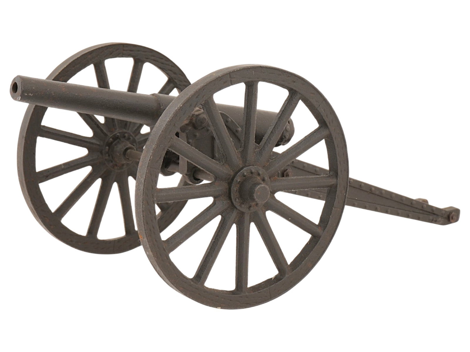 MINIATURE CAST IRON DECORATIVE CANNON (1 of 7)