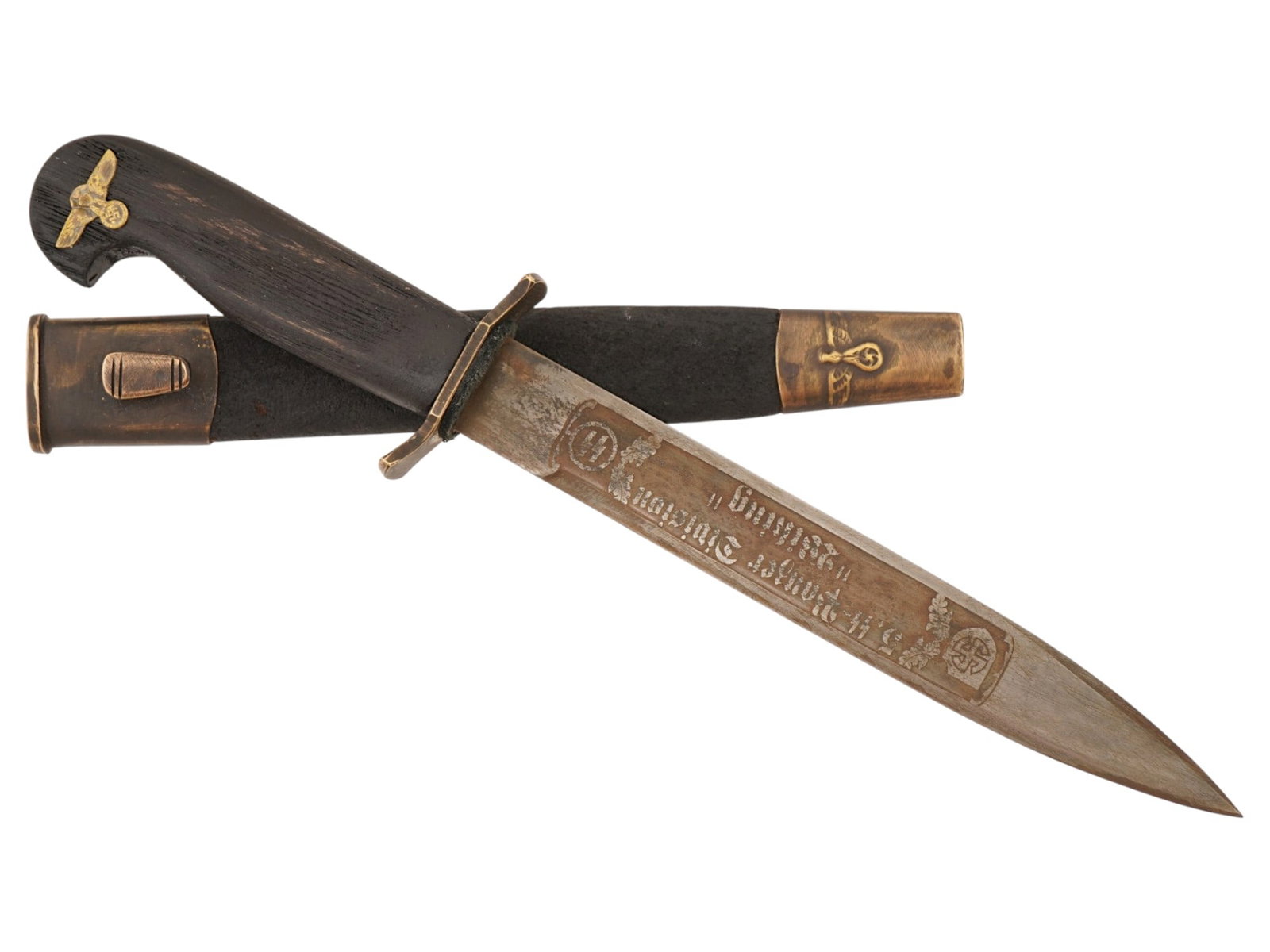 WWII MODEL GERMAN WAFFEN SS WIKING PRESENTATION BAYONET (1 of 9)